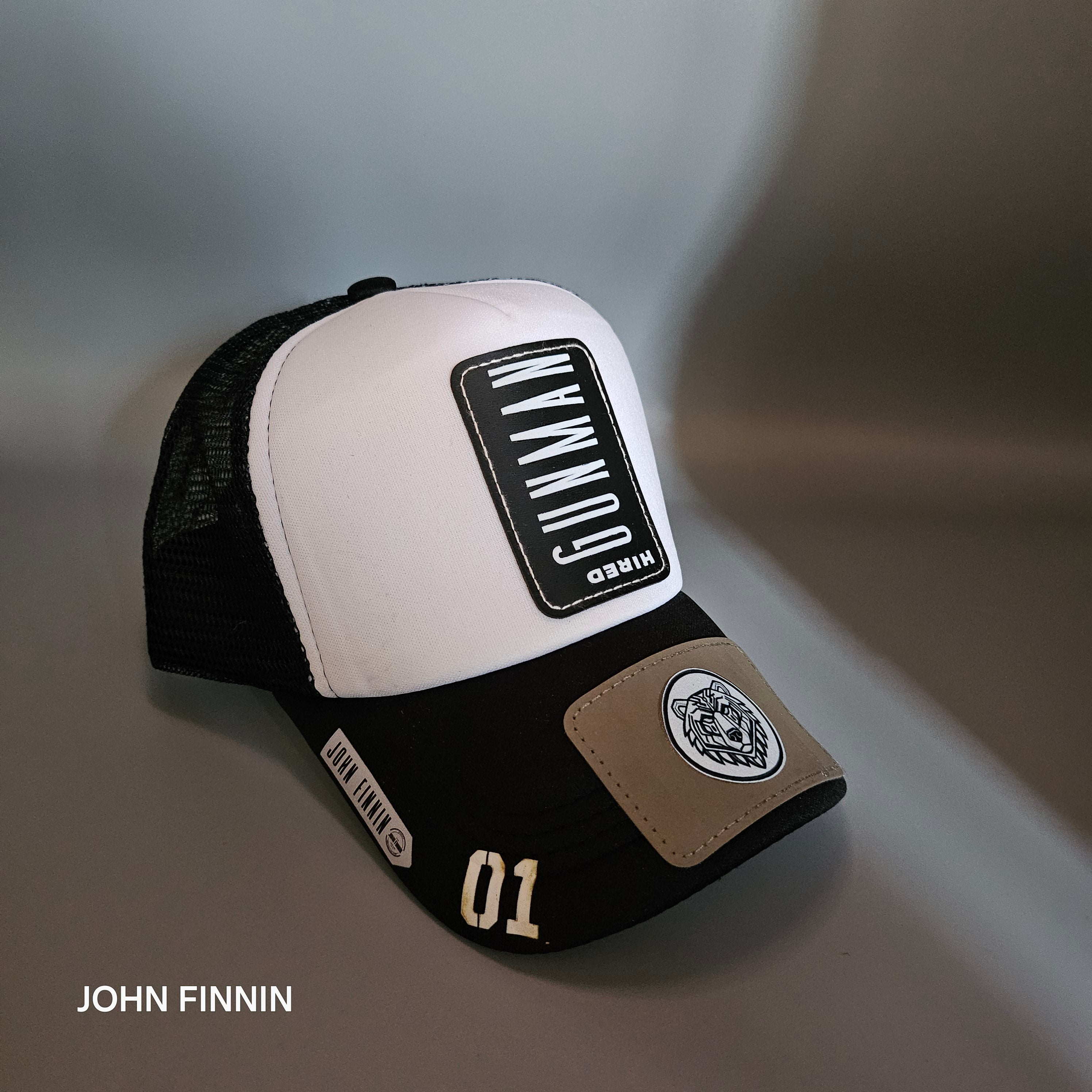 John finnin trucker hat reinforced Hard Brim
