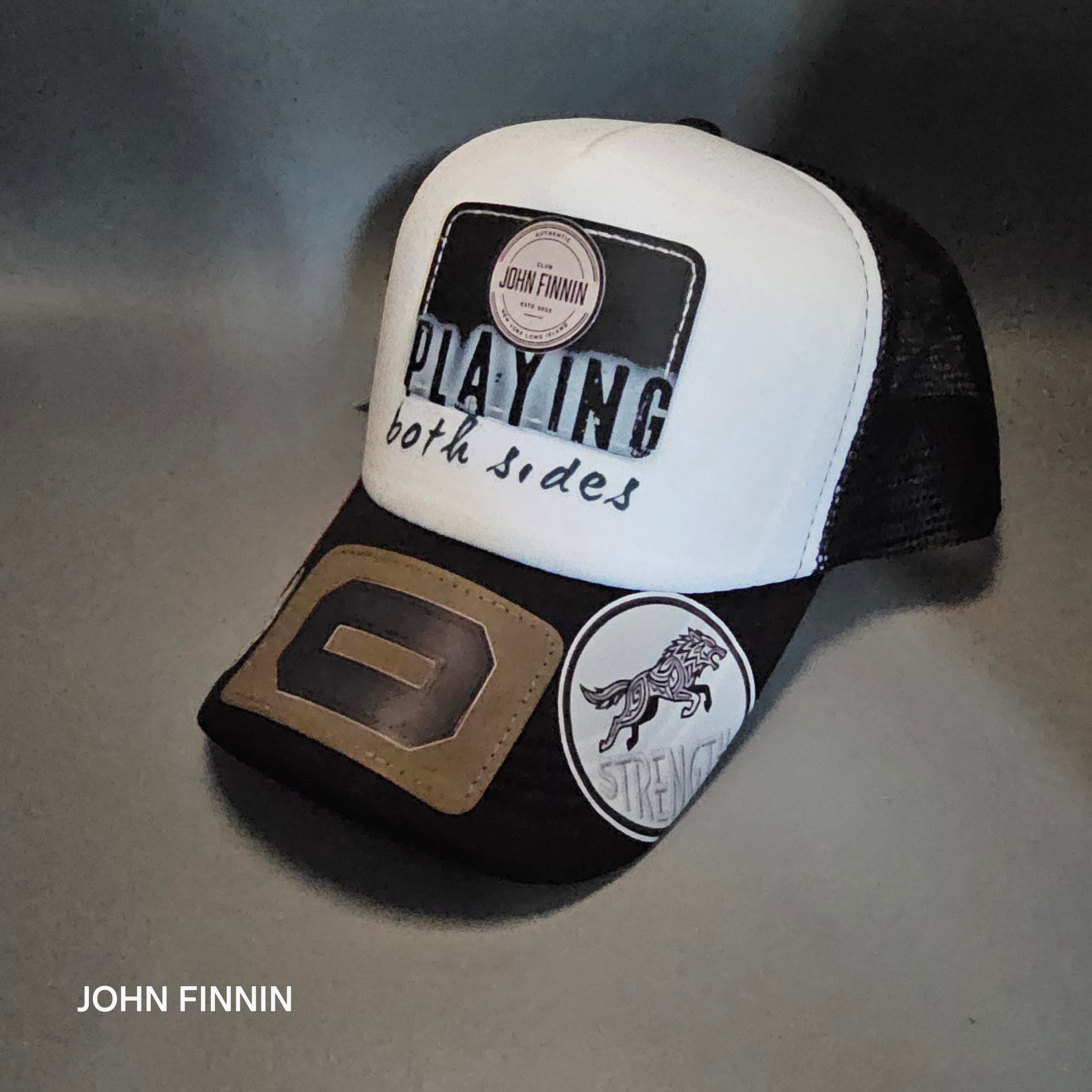 John finnin trucker hat reinforced Hard Brim