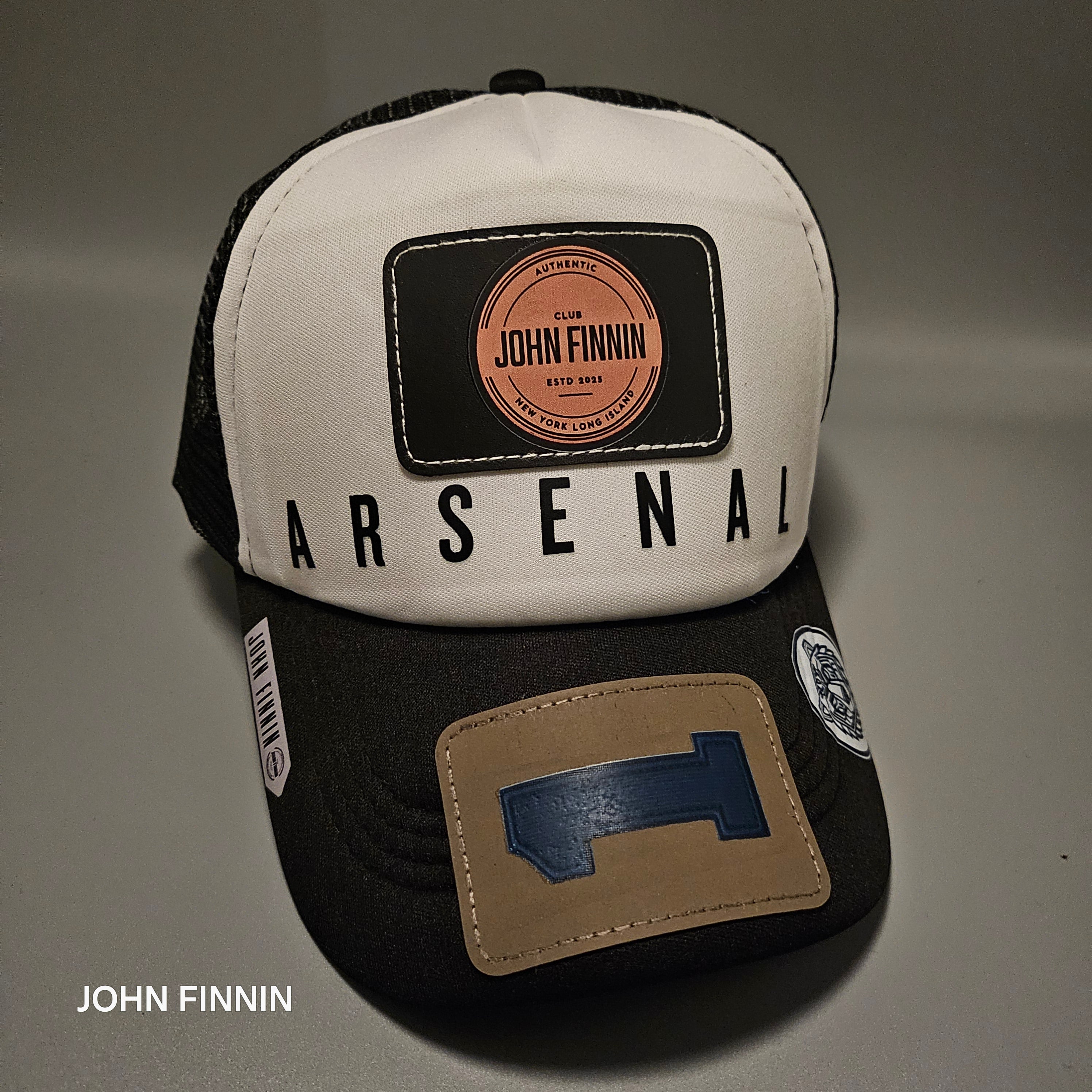 John finnin trucker hat reinforced Hard Brim