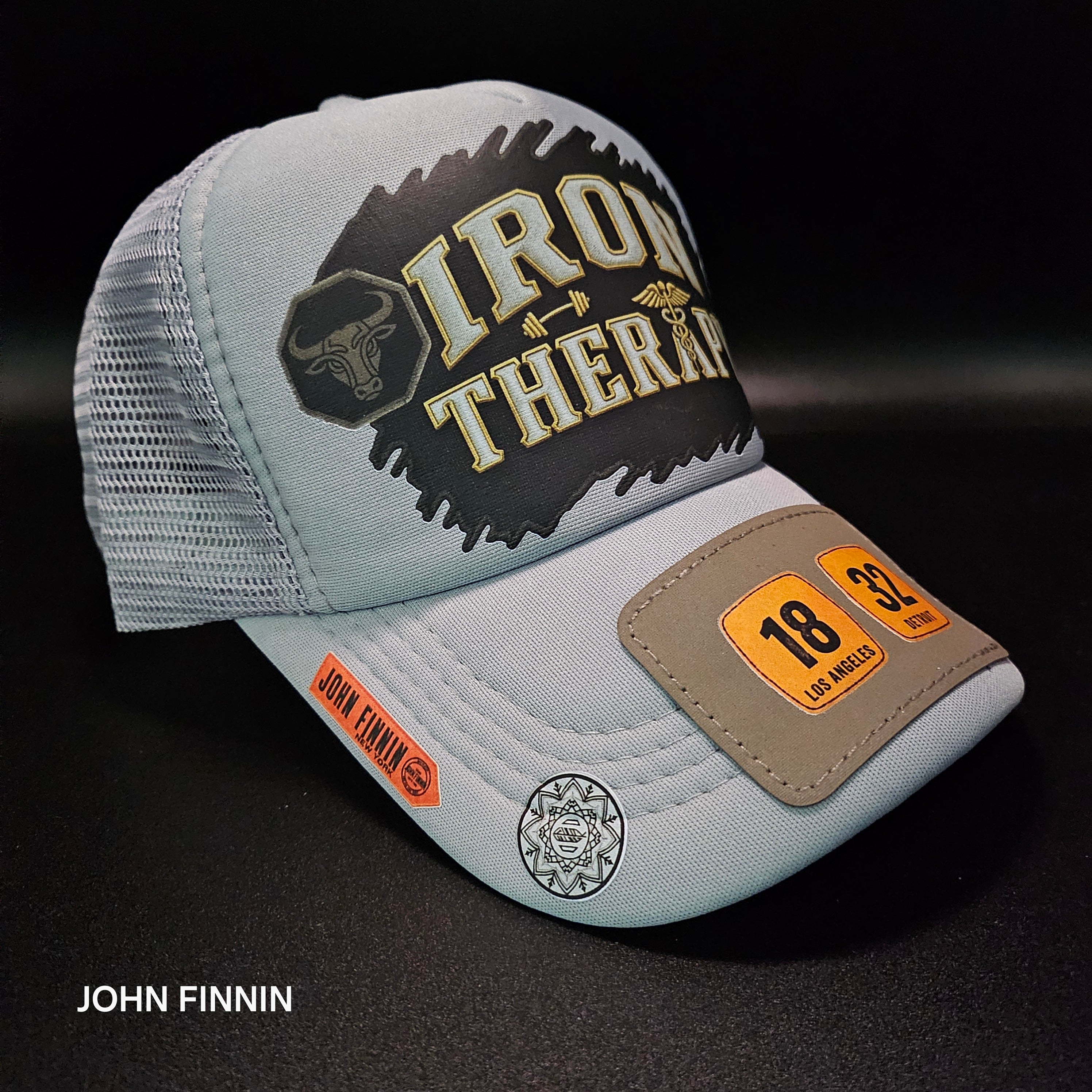 John finnin trucker hat reinforced Hard Brim