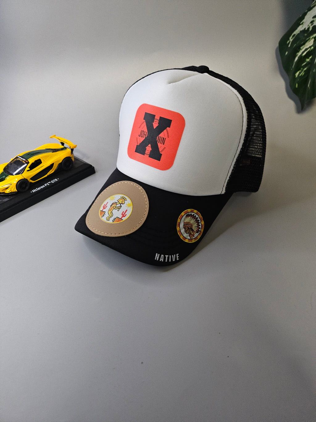 X NATIVE'JOHN FINNIN TRUCKER