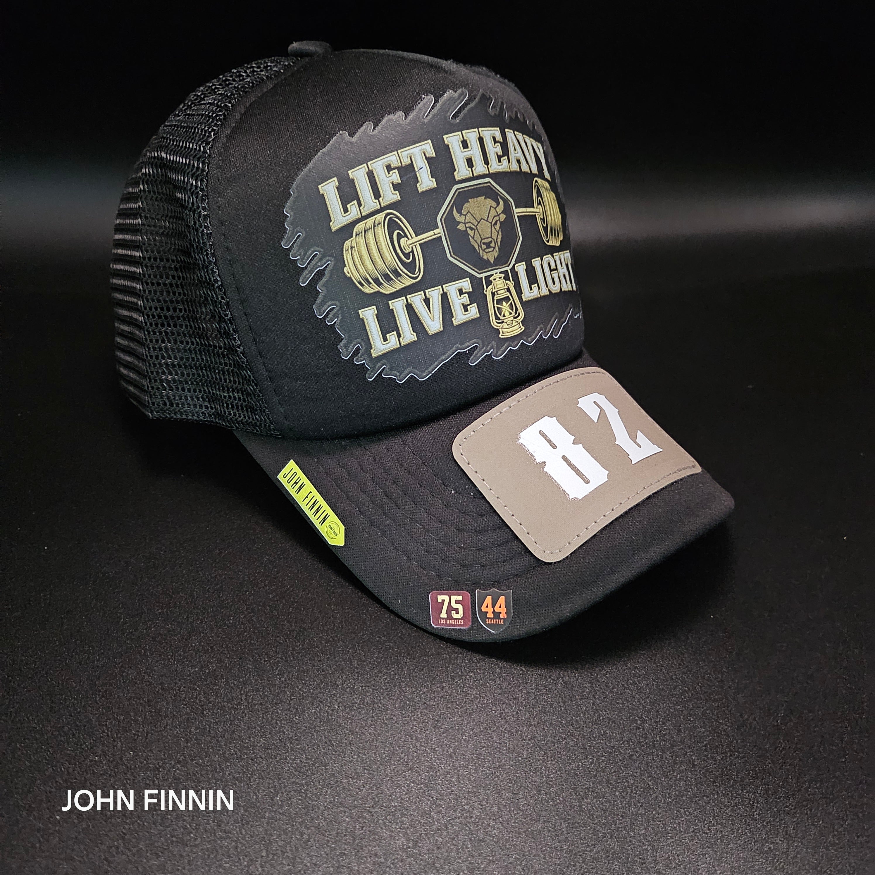 John finnin trucker hat reinforced Hard Brim