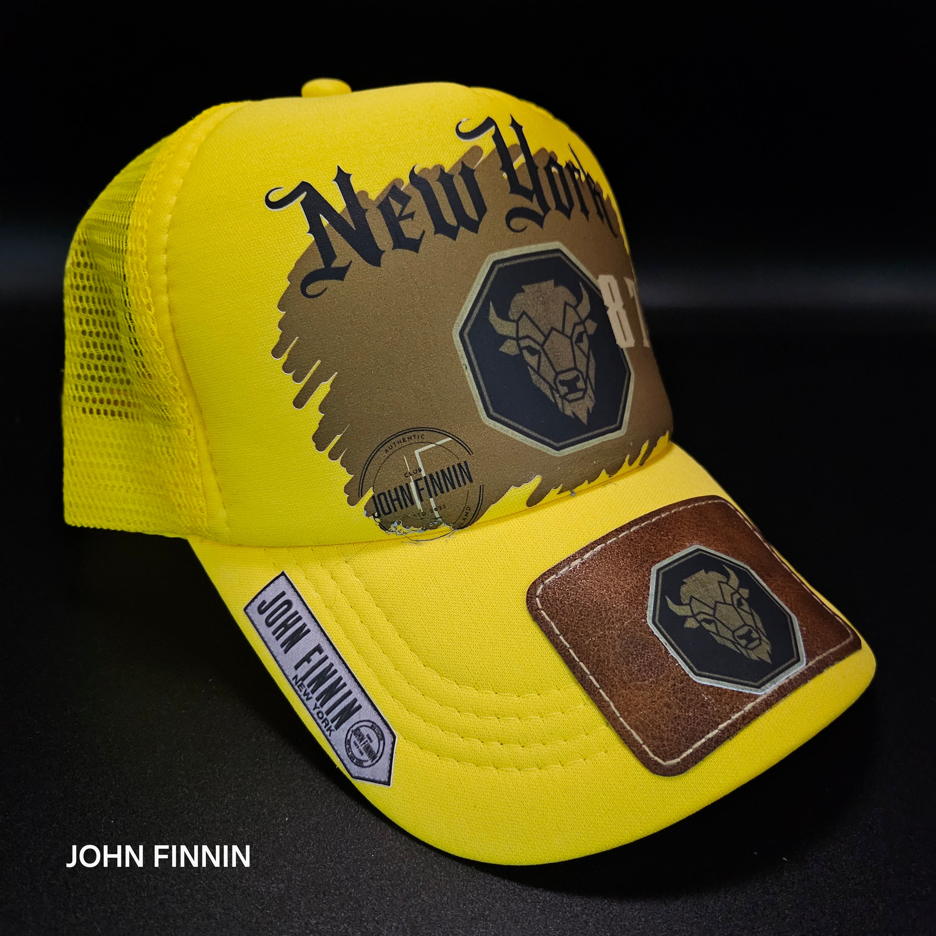 John finnin trucker hat reinforced Hard Brim