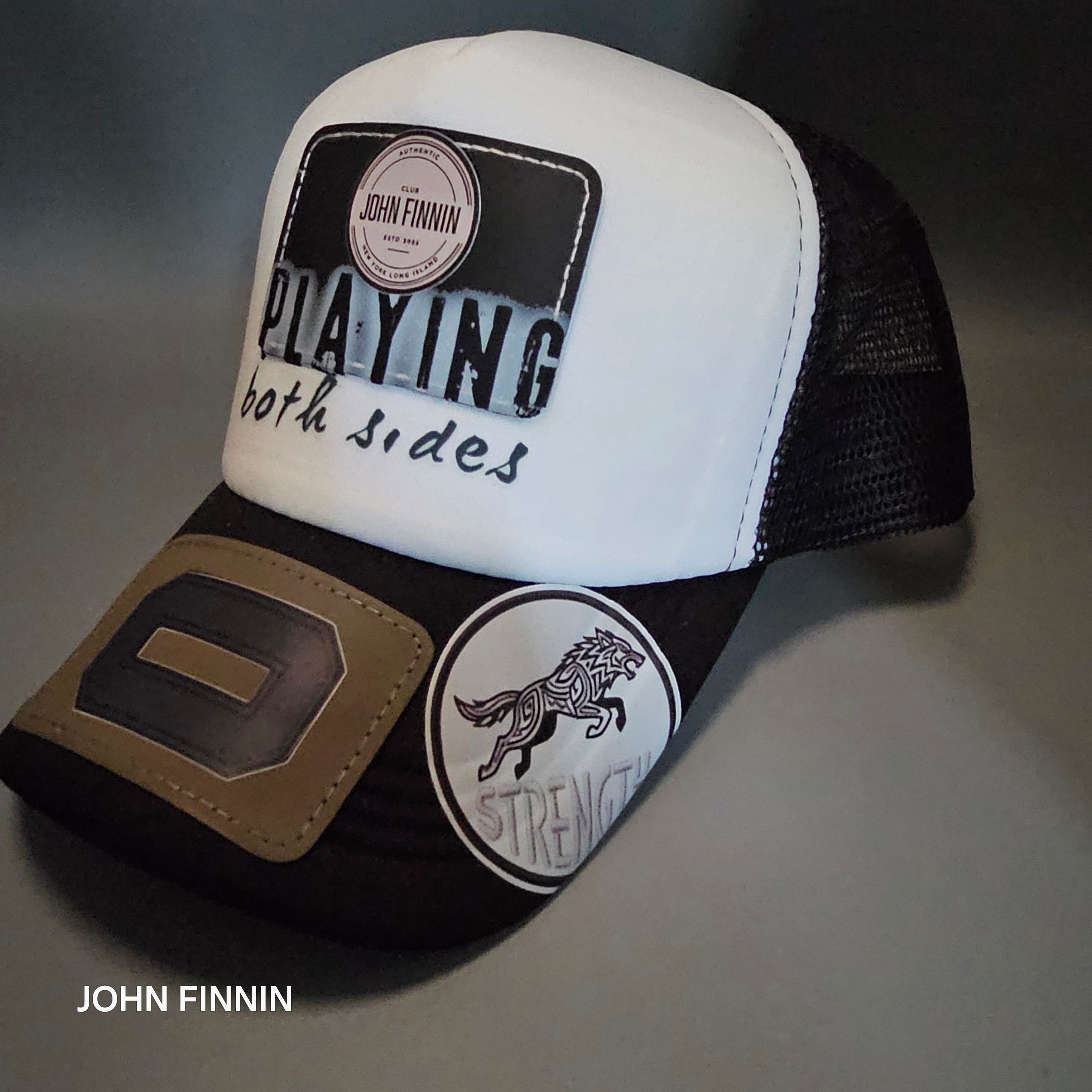 John finnin trucker hat reinforced Hard Brim