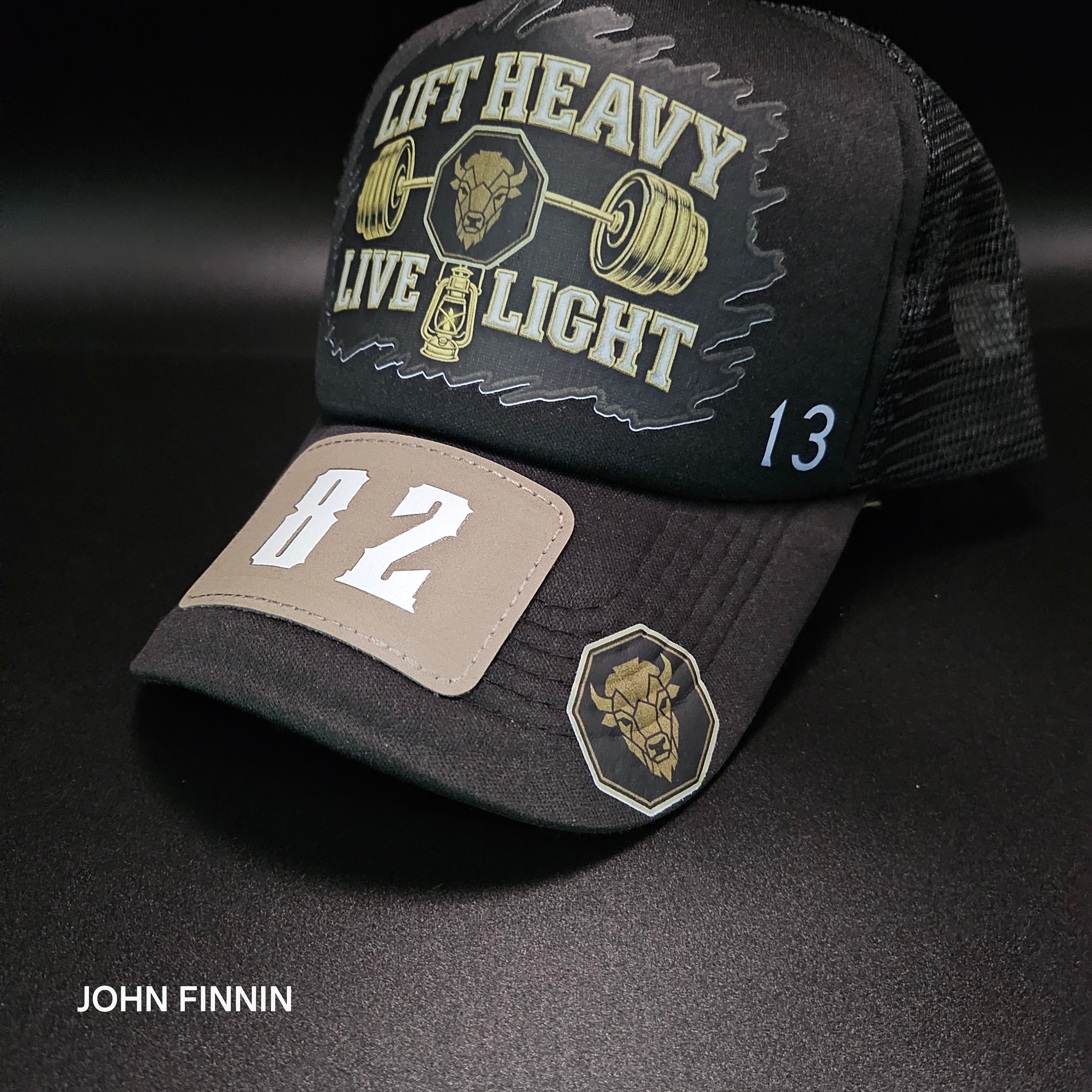 John finnin trucker hat reinforced Hard Brim