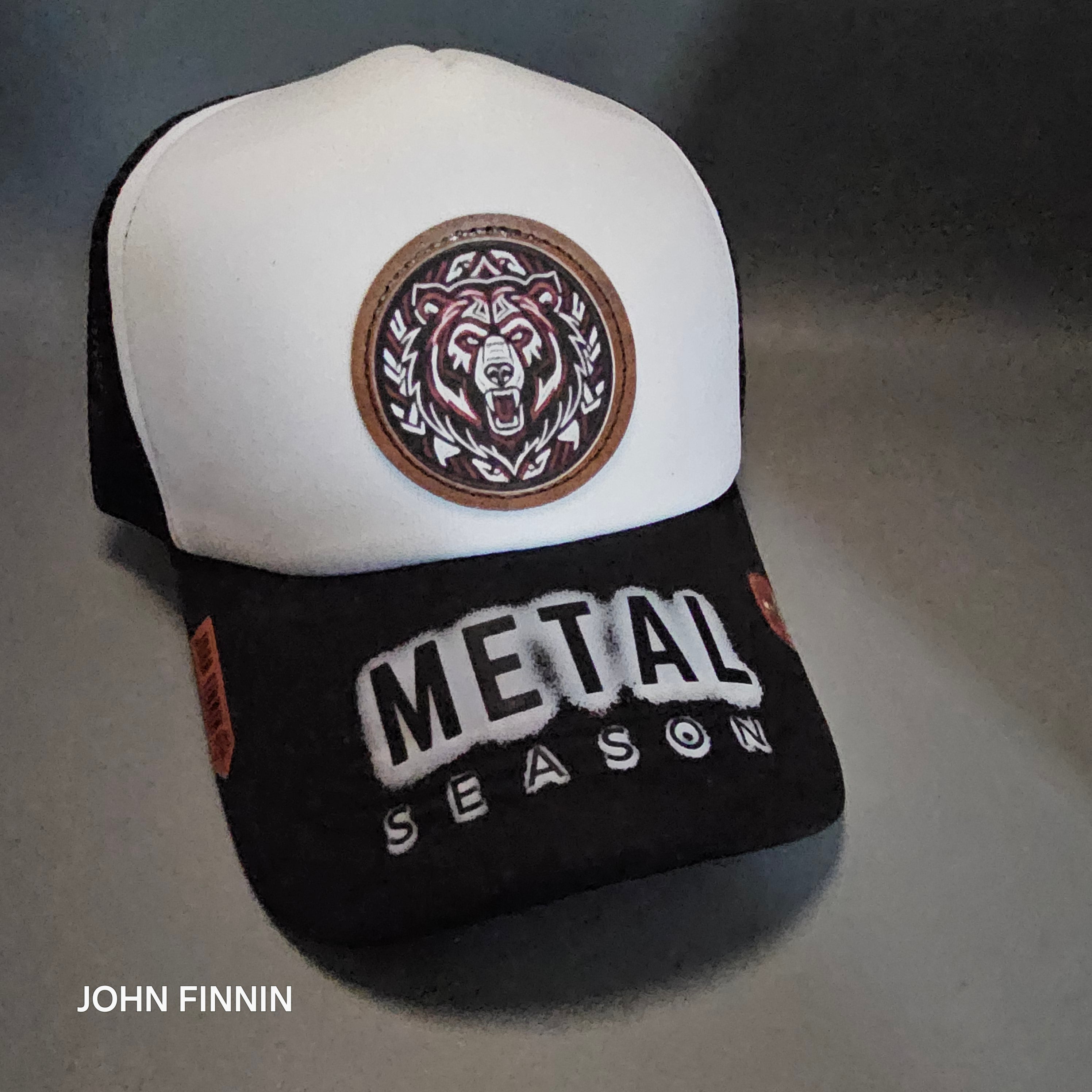 John finnin trucker hat reinforced Hard Brim