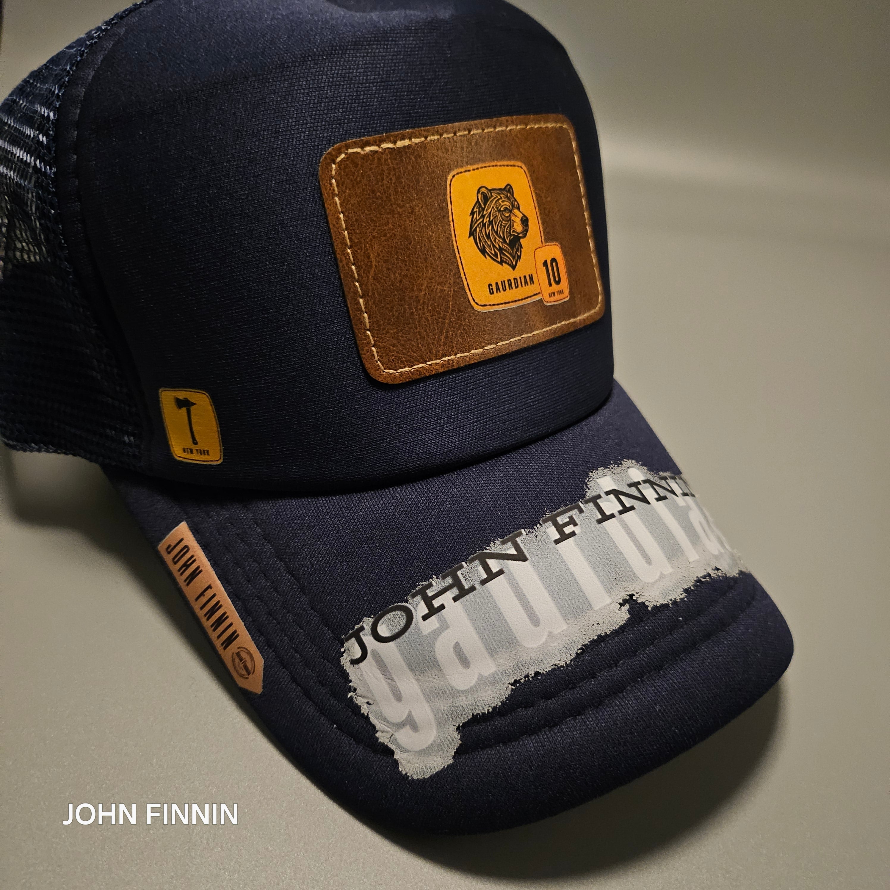 John finnin trucker hat reinforced Hard Brim