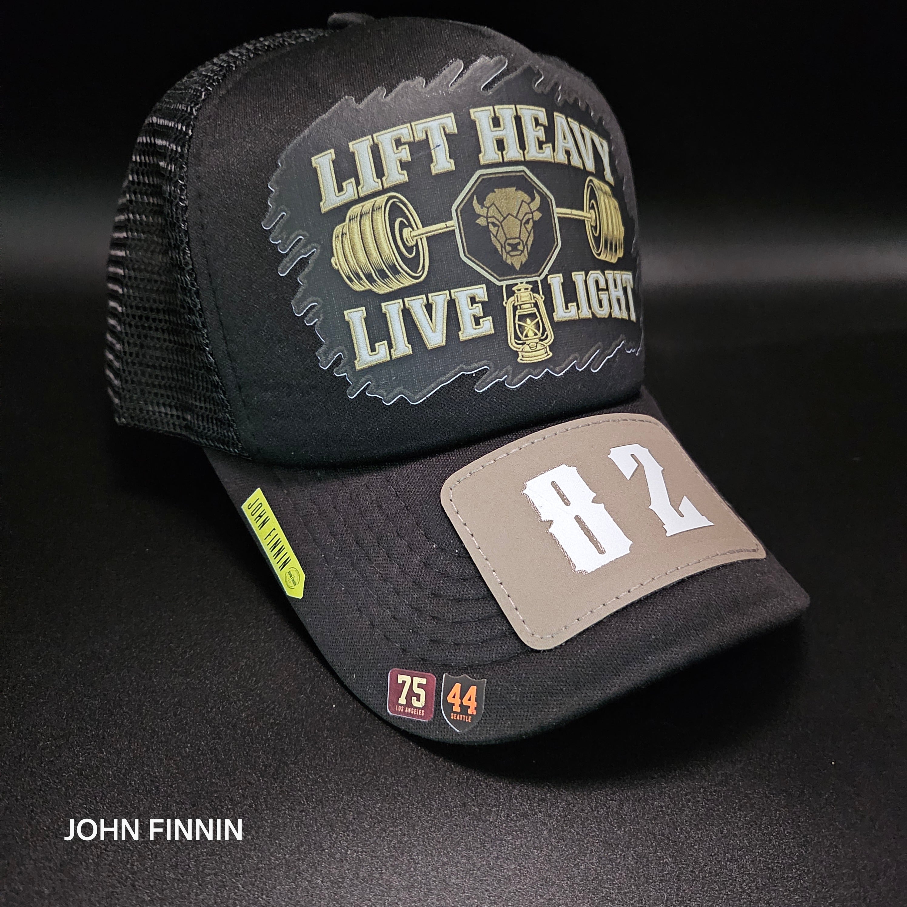 John finnin trucker hat reinforced Hard Brim