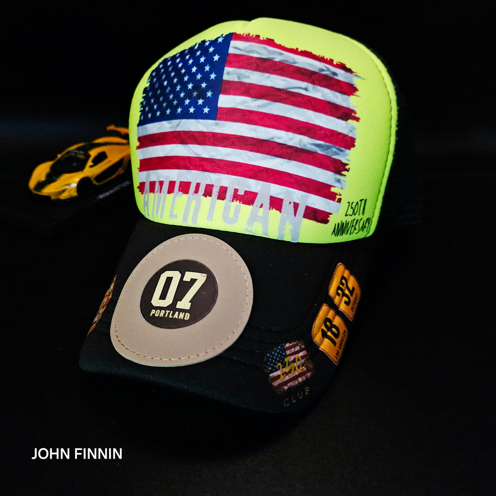 American 250th Anniversary' John finnin trucker