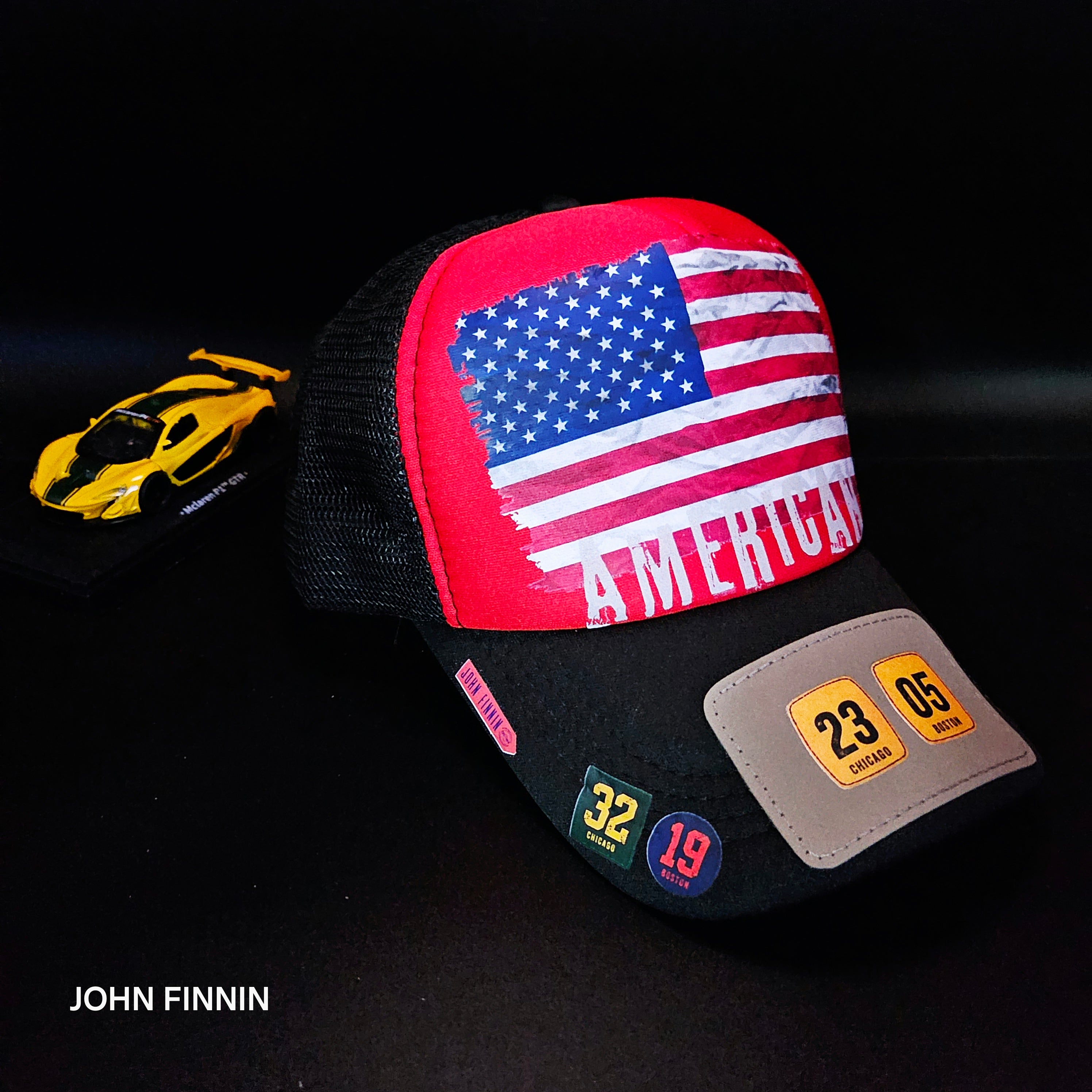 American 250th Anniversary' John finnin trucker