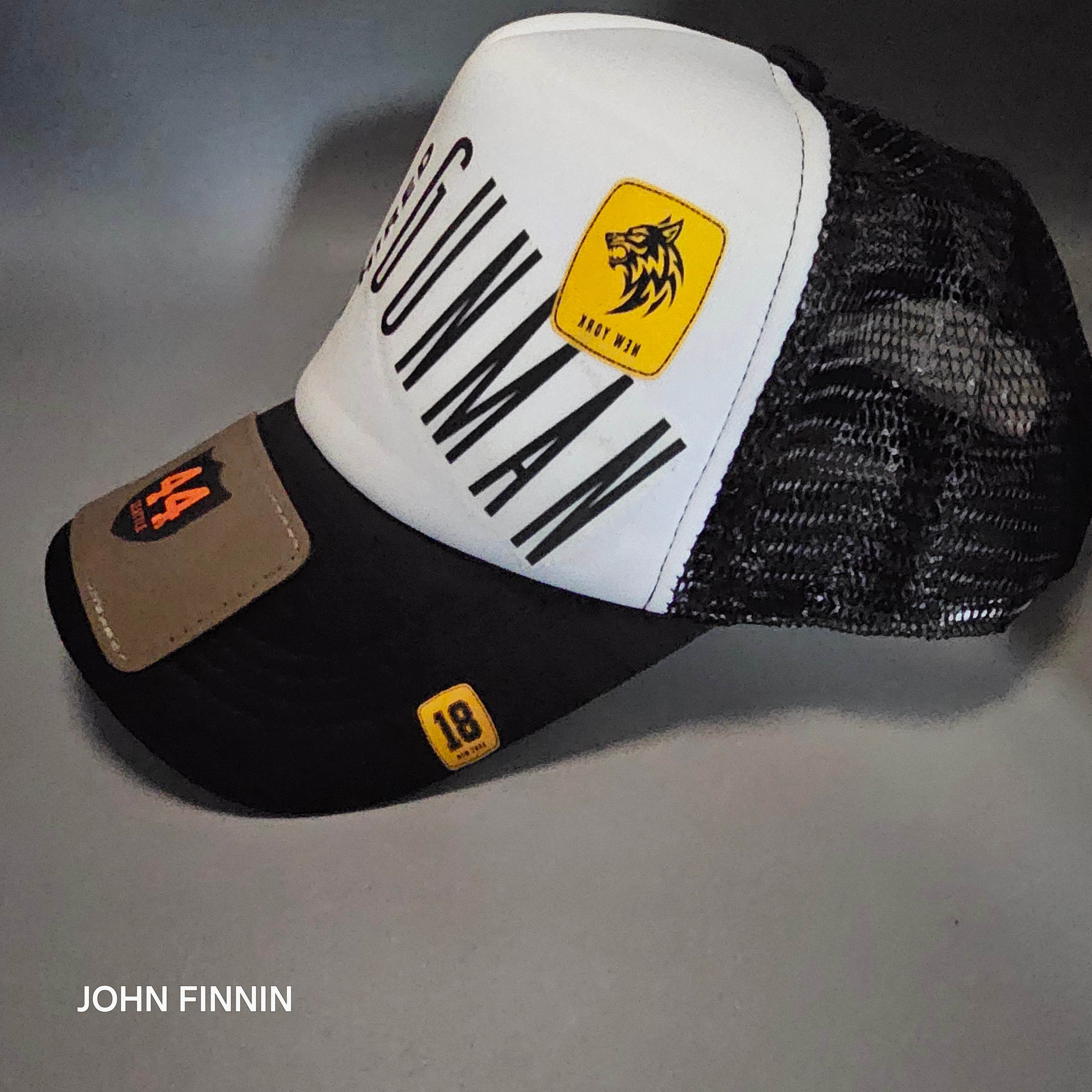 John finnin trucker hat reinforced Hard Brim