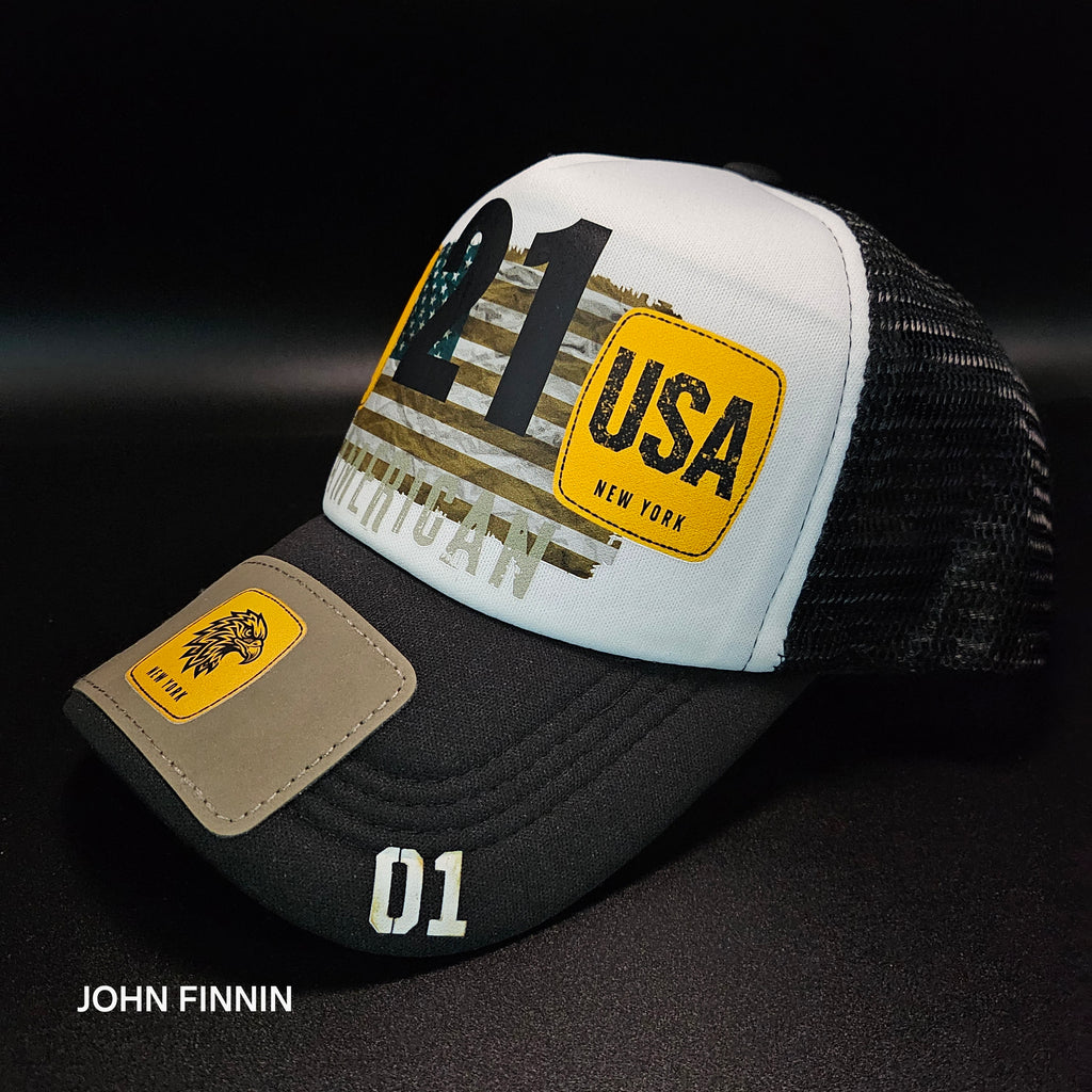 John finnin trucker hat reinforced Hard Brim