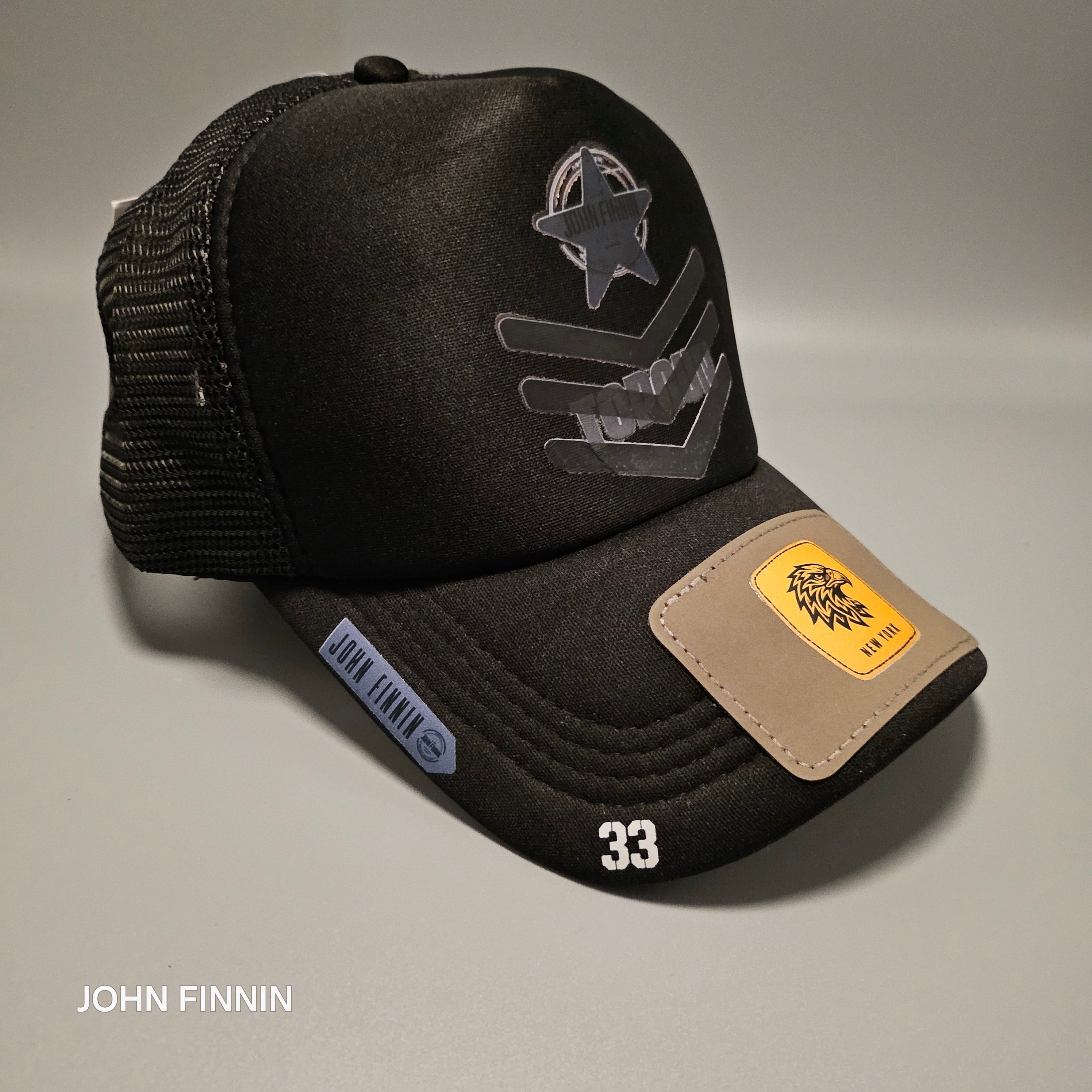 John finnin trucker hat reinforced Hard Brim