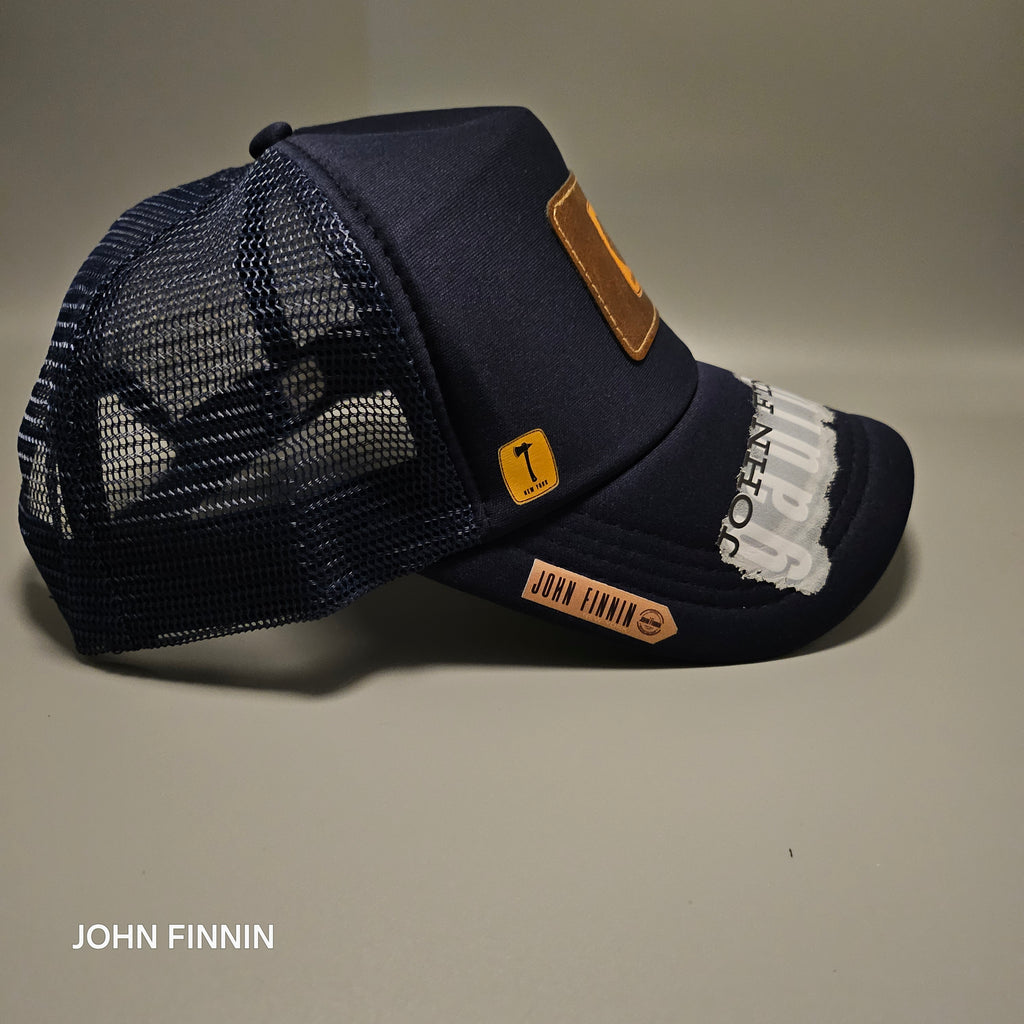 John finnin trucker hat reinforced Hard Brim