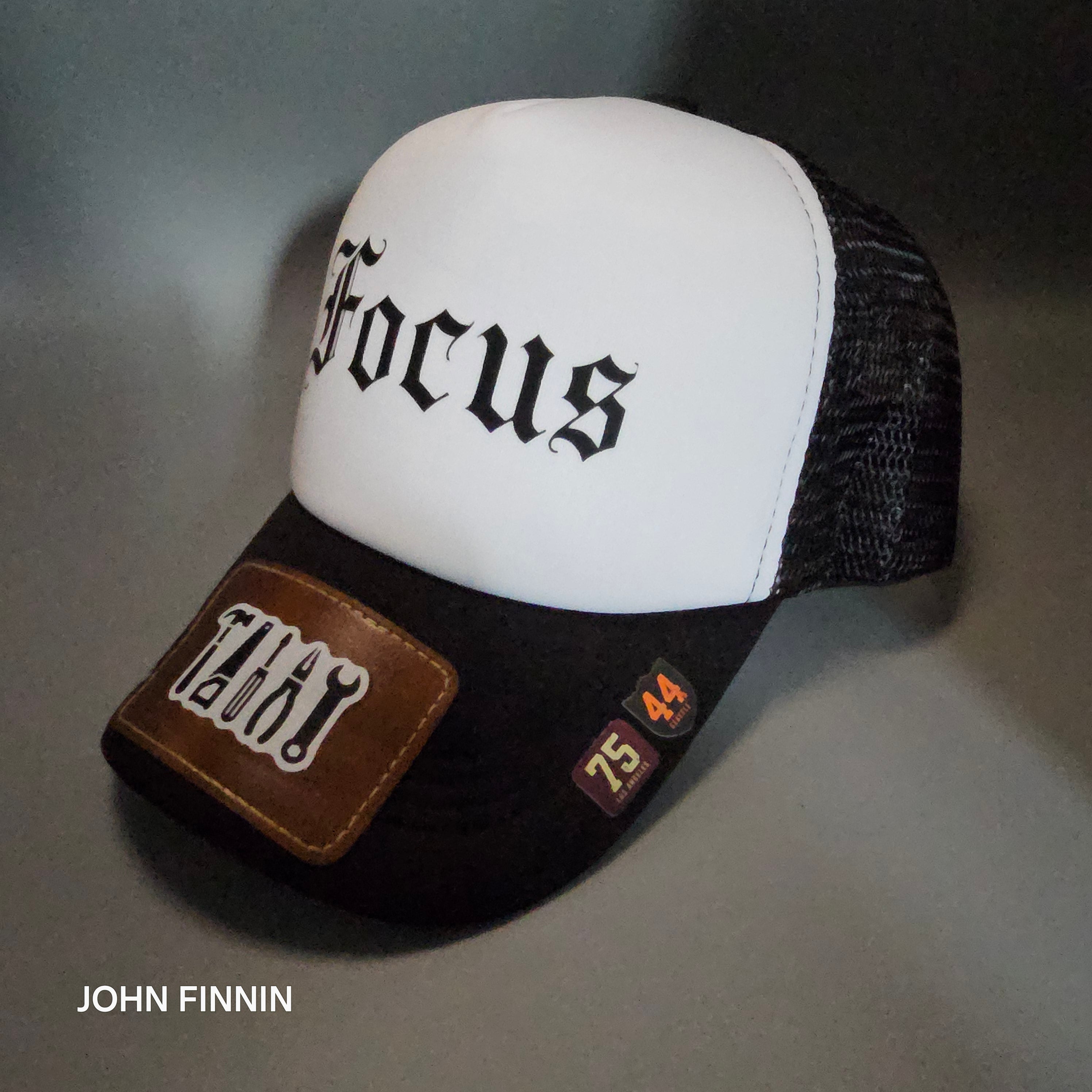 John finnin trucker hat reinforced Hard Brim