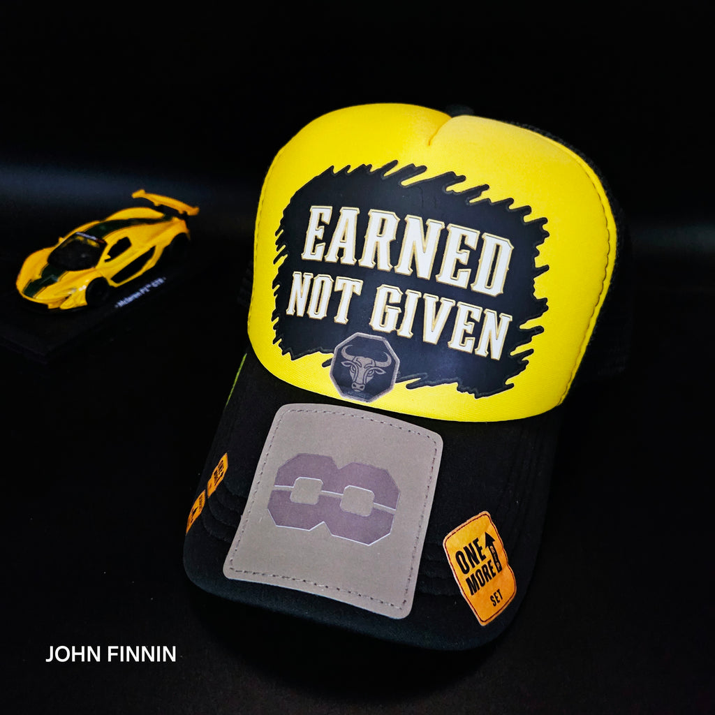 Earned 8 ' John finnin trucker