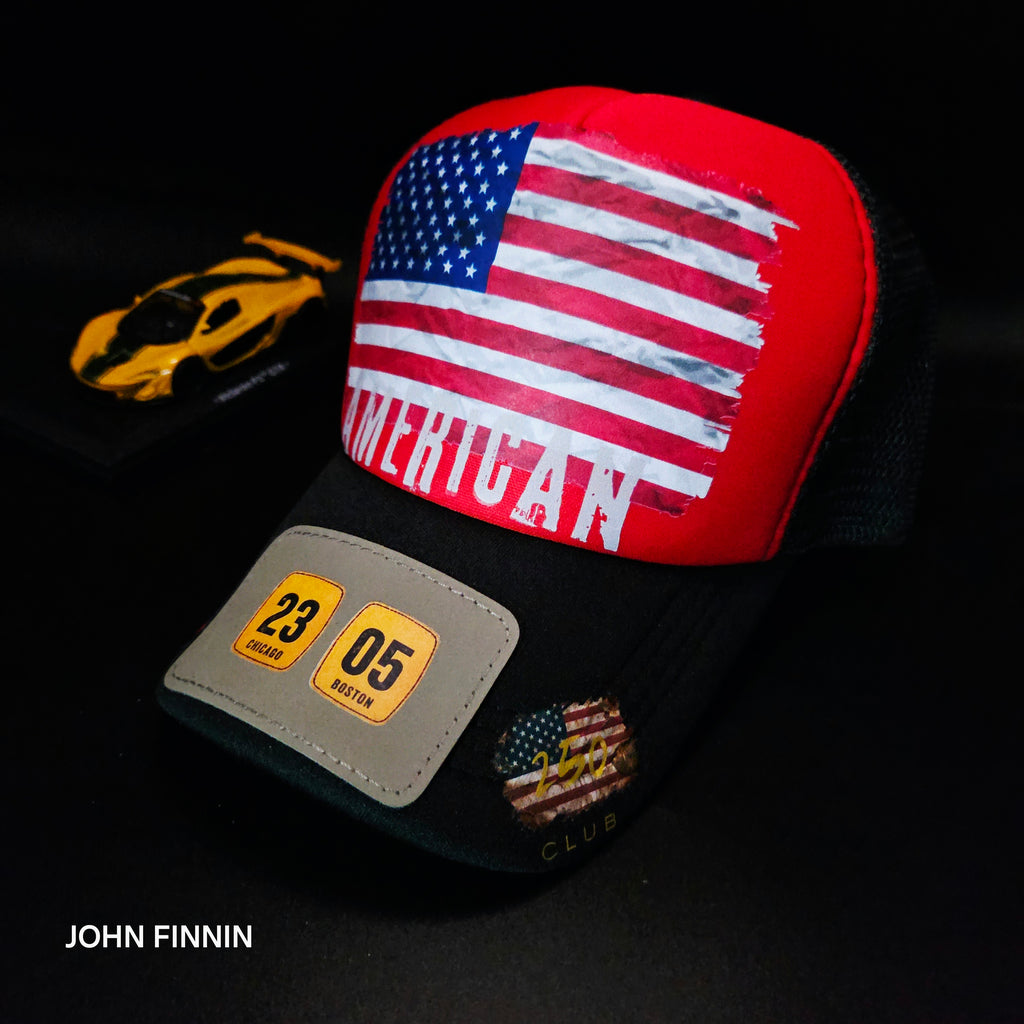 American 250th Anniversary' John finnin trucker