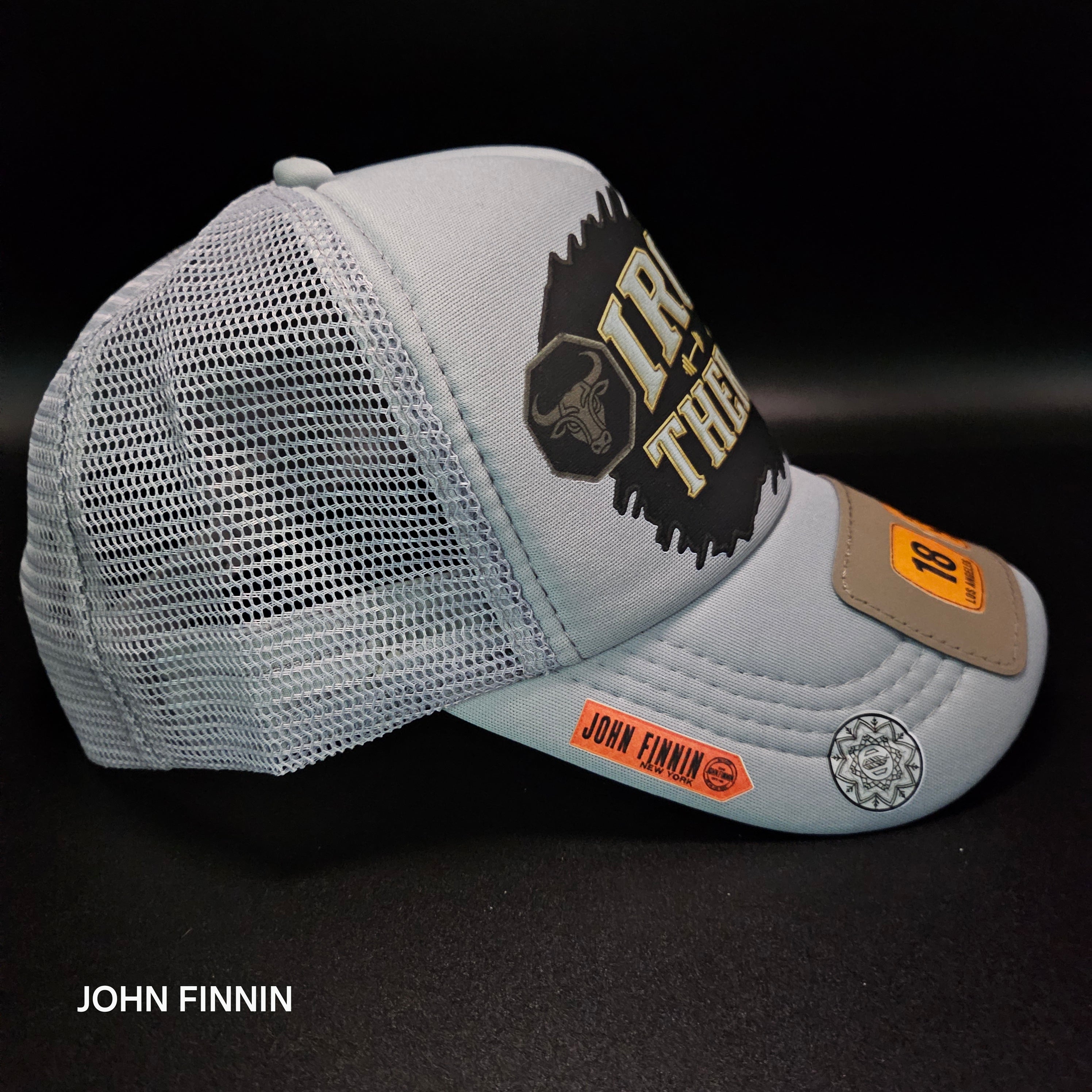 John finnin trucker hat reinforced Hard Brim