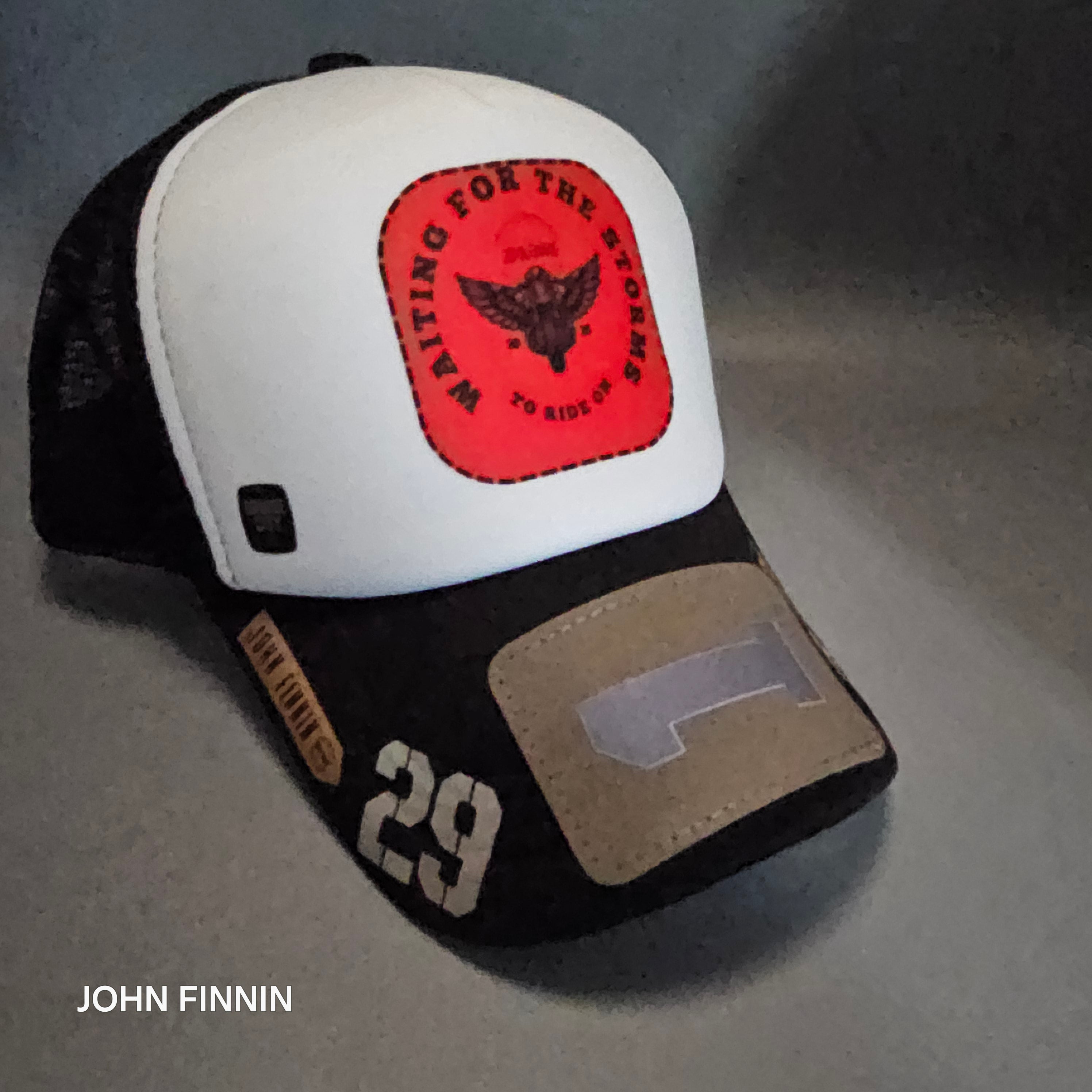 John finnin trucker hat reinforced Hard Brim