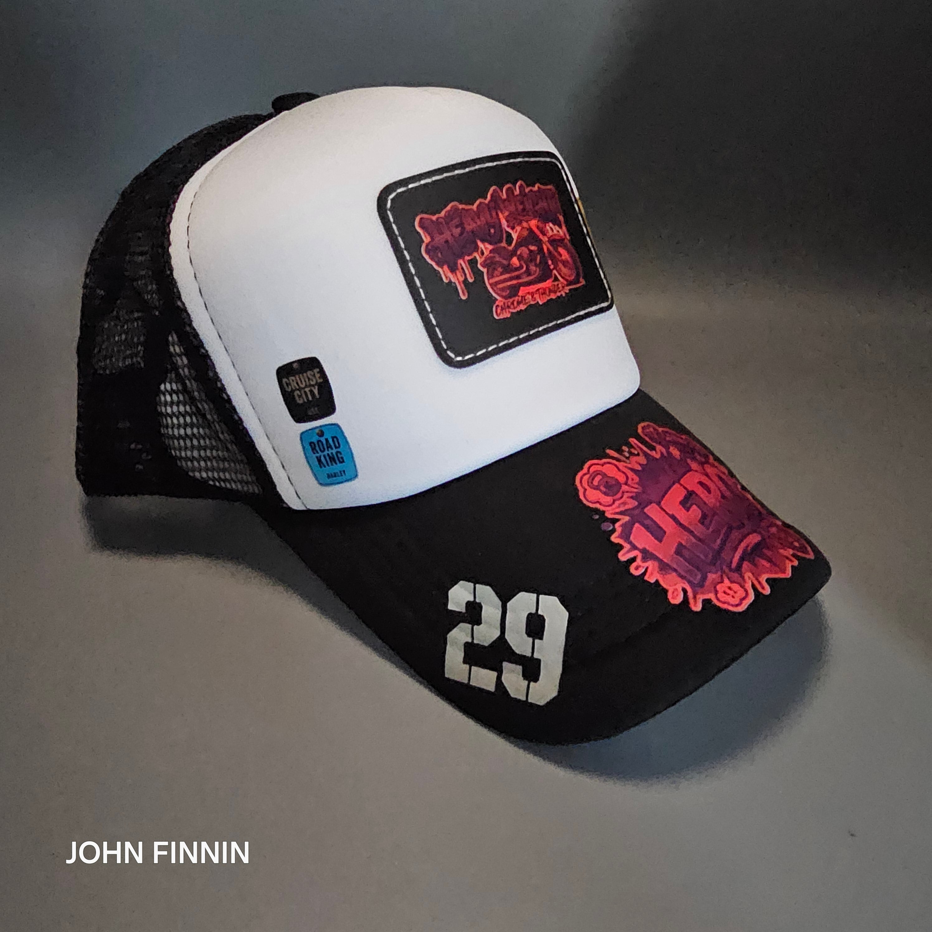 John finnin trucker hat reinforced Hard Brim