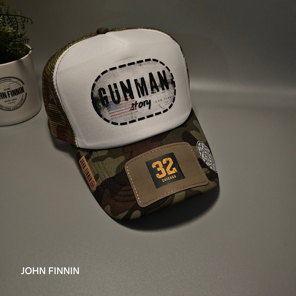 John finnin trucker hat reinforced Hard Brim