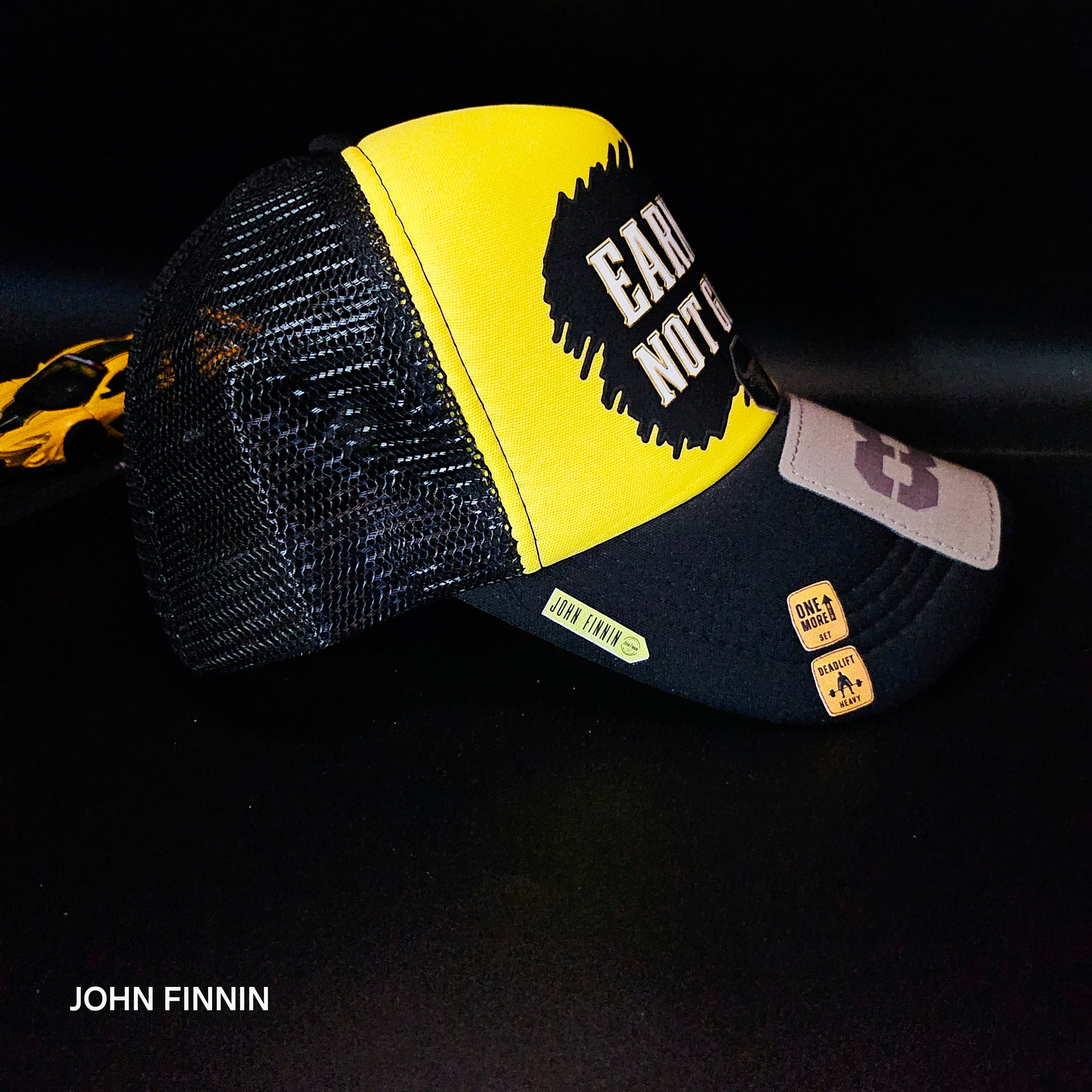 Earned 8 ' John finnin trucker