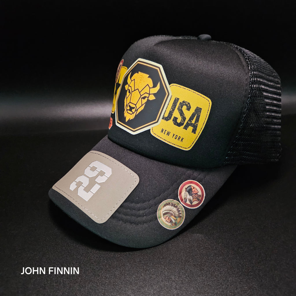 John finnin trucker hat reinforced Hard Brim