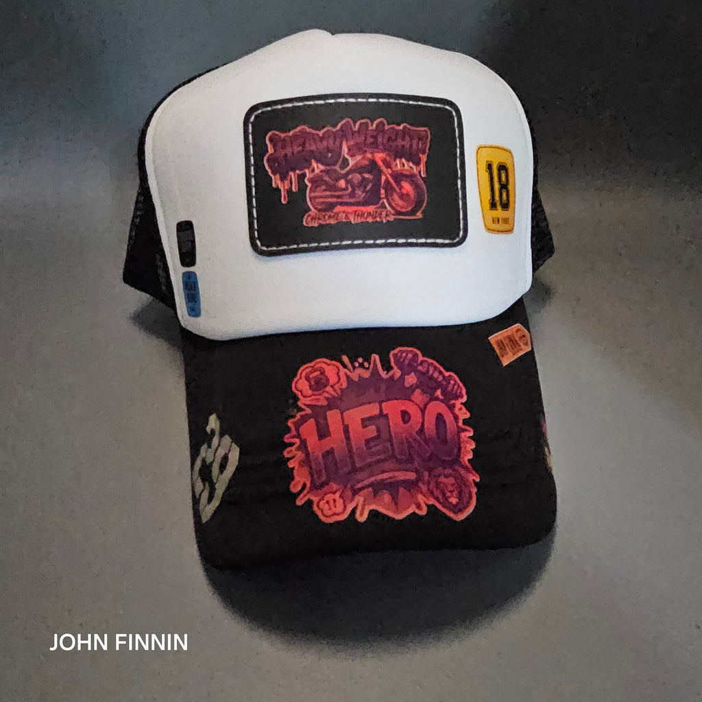 John finnin trucker hat reinforced Hard Brim