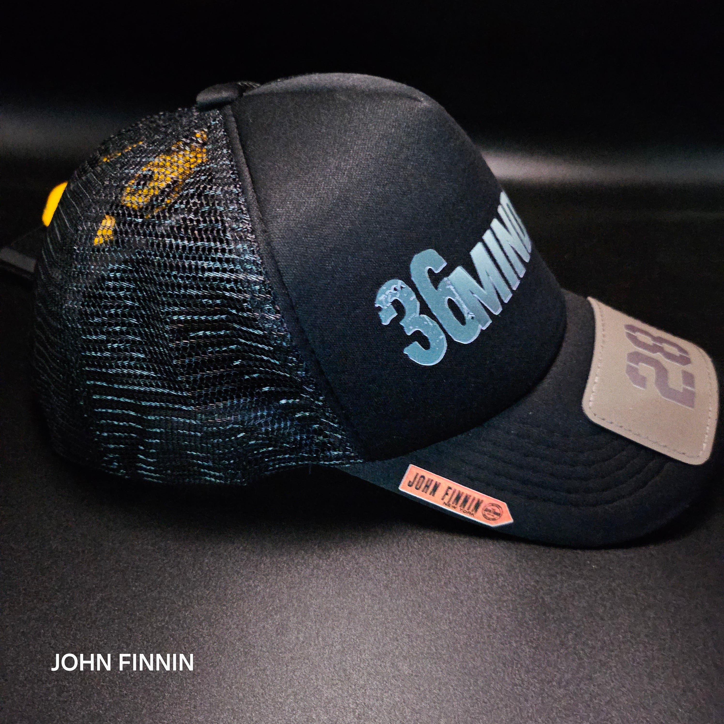 John finnin trucker hat reinforced Hard Brim