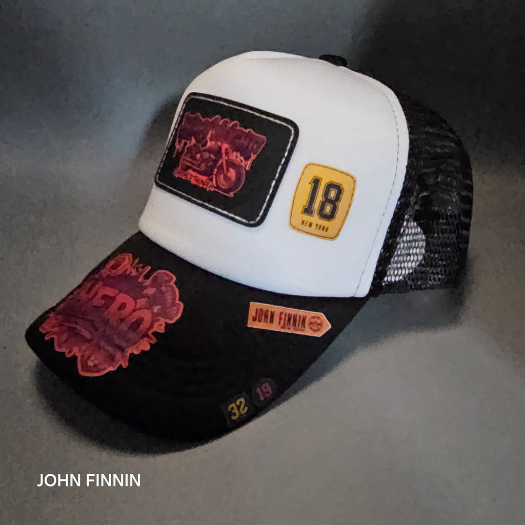 John finnin trucker hat reinforced Hard Brim