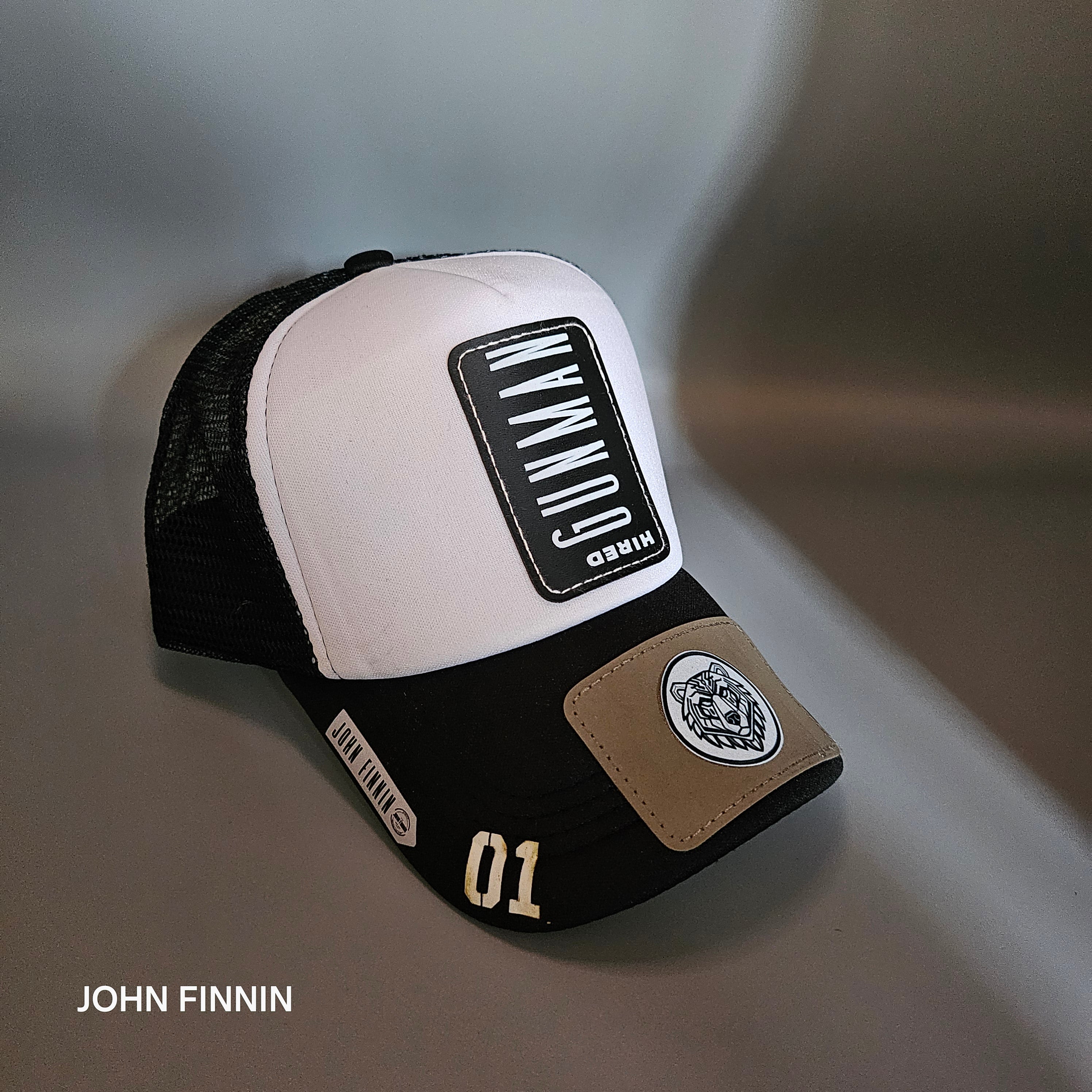 John finnin trucker hat reinforced Hard Brim