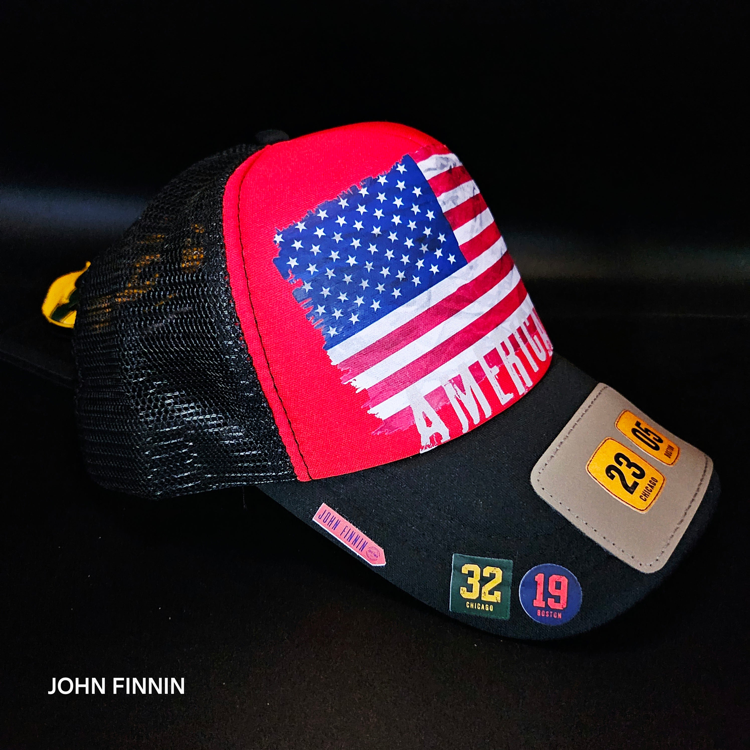 American 250th Anniversary' John finnin trucker