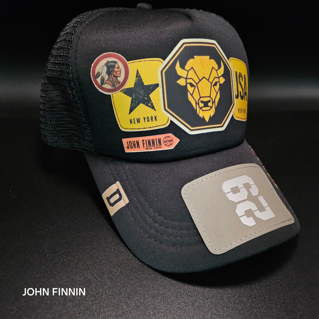 John finnin trucker hat reinforced Hard Brim