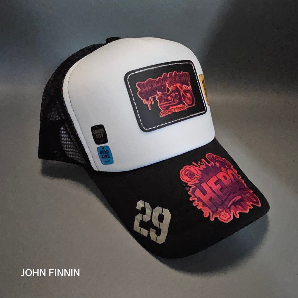 John finnin trucker hat reinforced Hard Brim