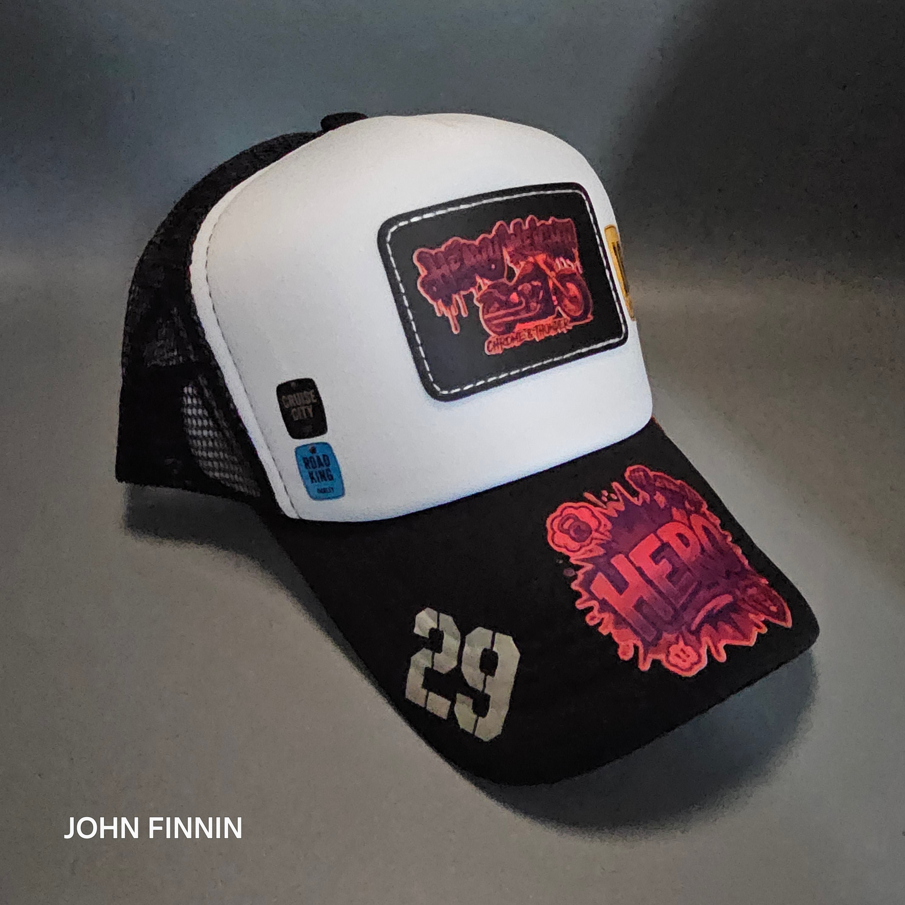 John finnin trucker hat reinforced Hard Brim