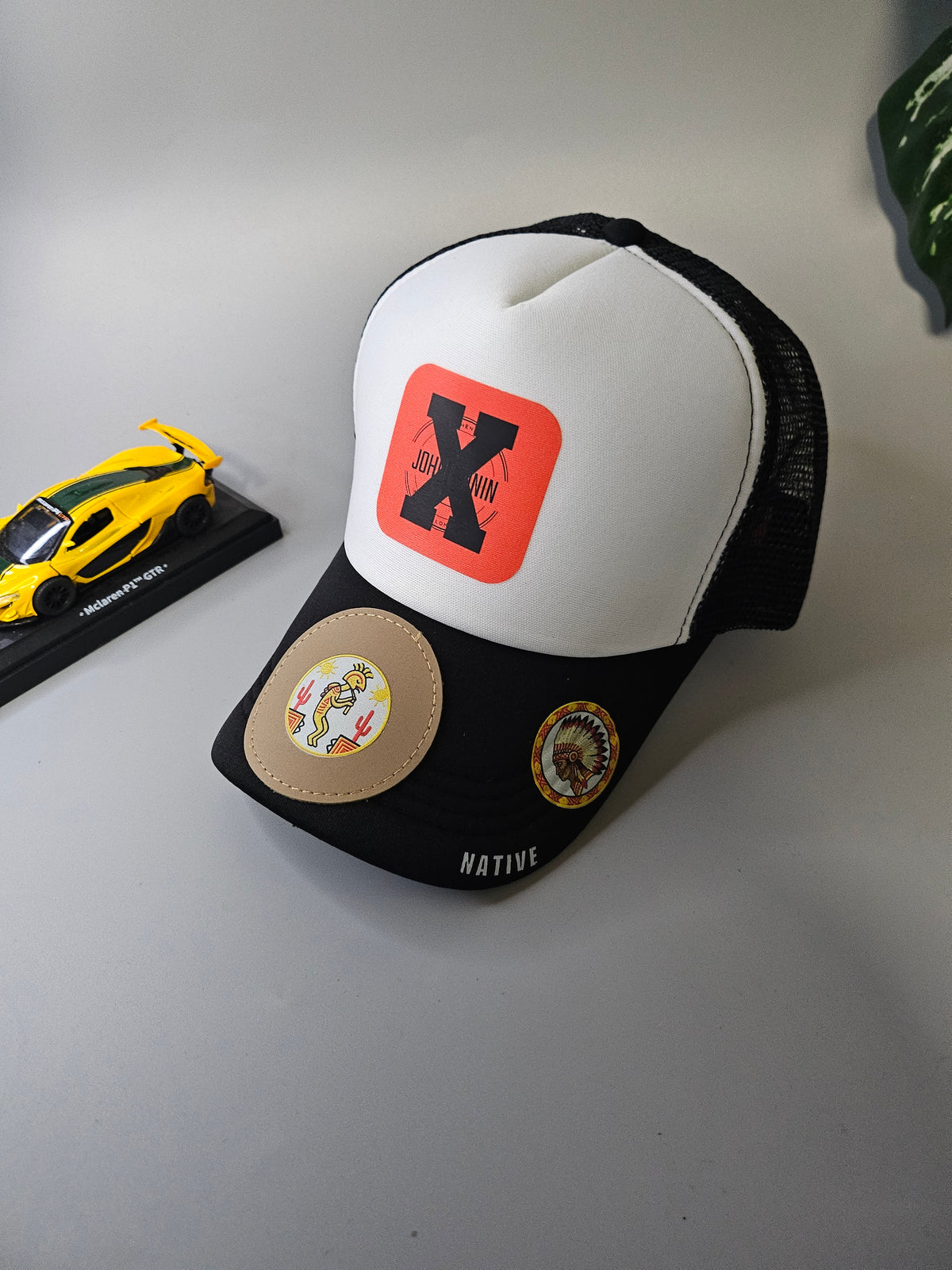X NATIVE'JOHN FINNIN TRUCKER