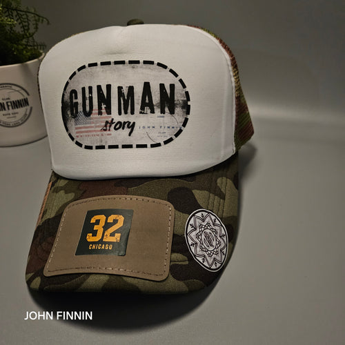 Trucker hat by John finnin high crown