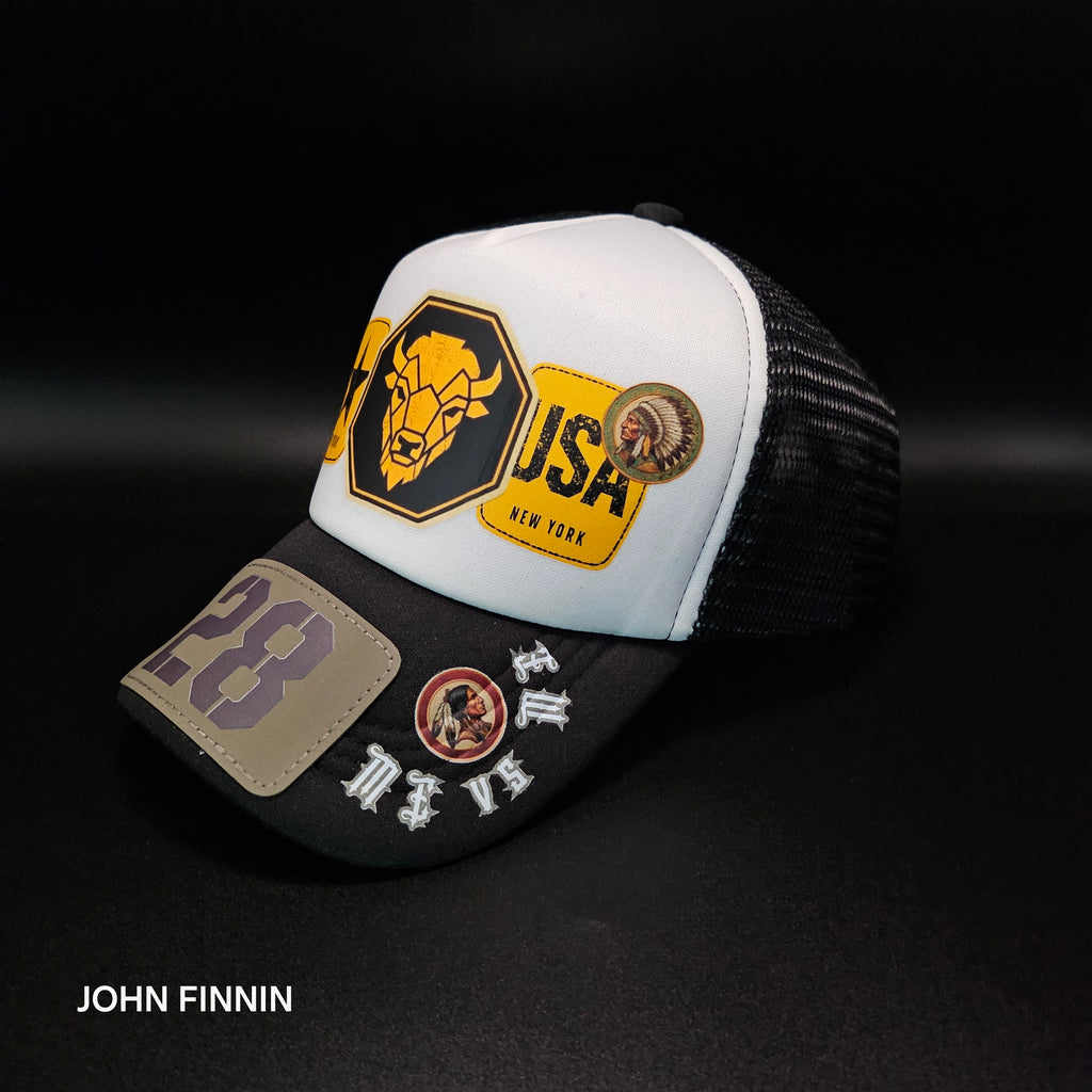 John finnin trucker hat reinforced Hard Brim