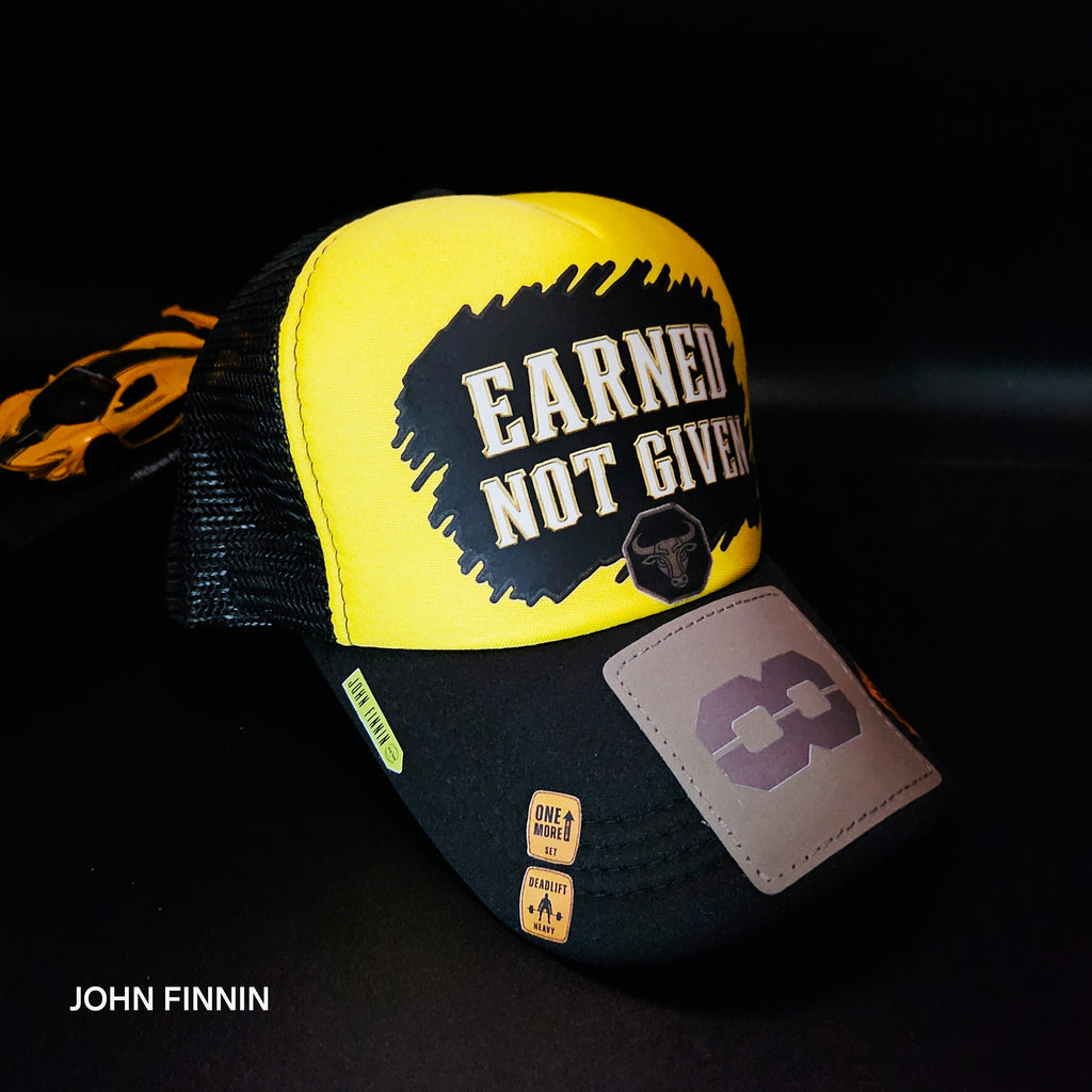 Earned 8 ' John finnin trucker