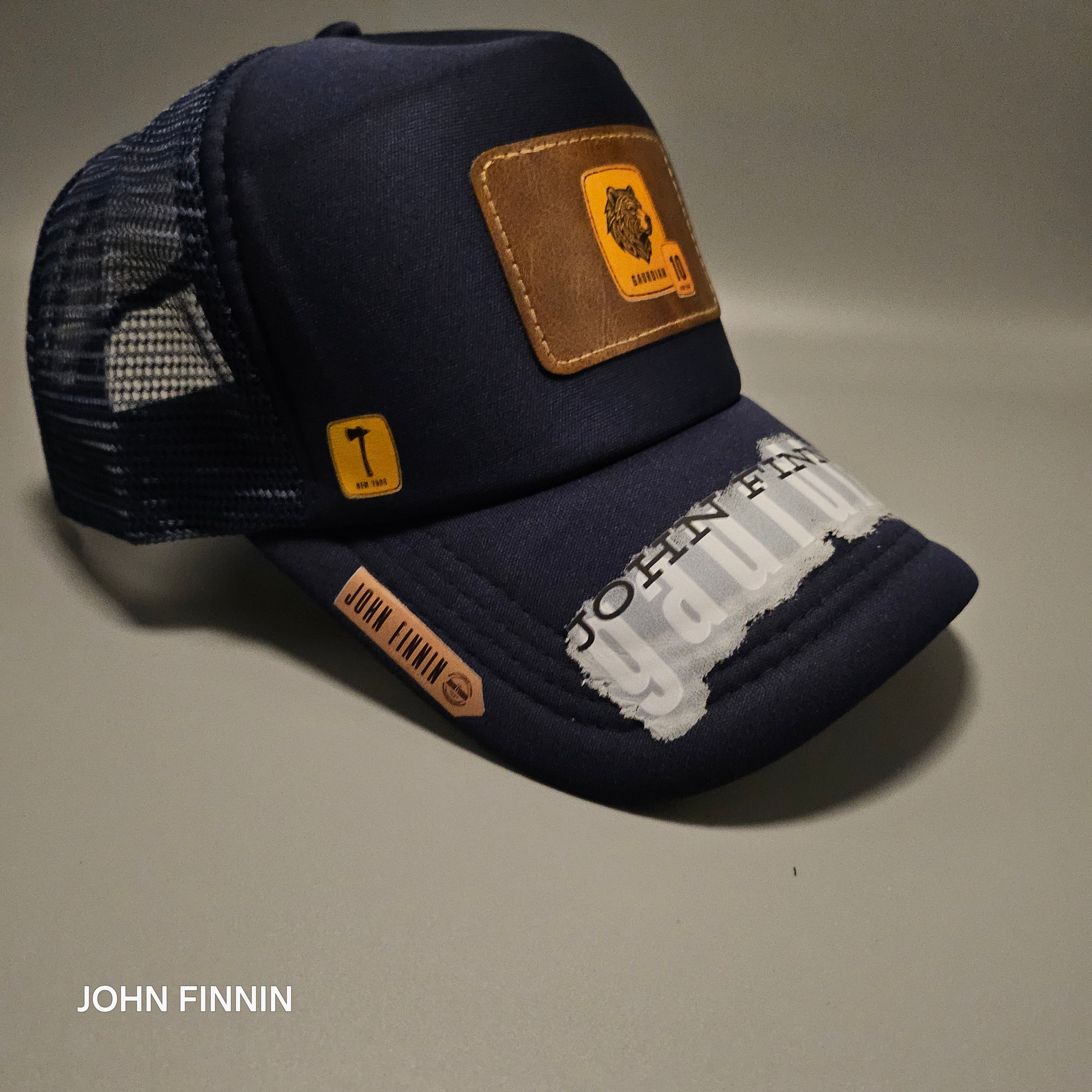 John finnin trucker hat reinforced Hard Brim