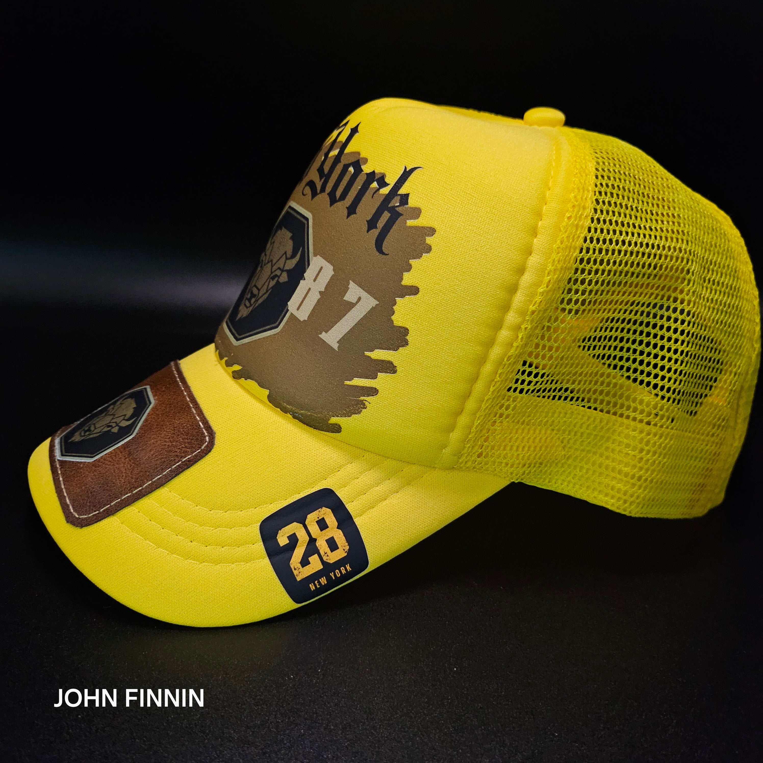 John finnin trucker hat reinforced Hard Brim