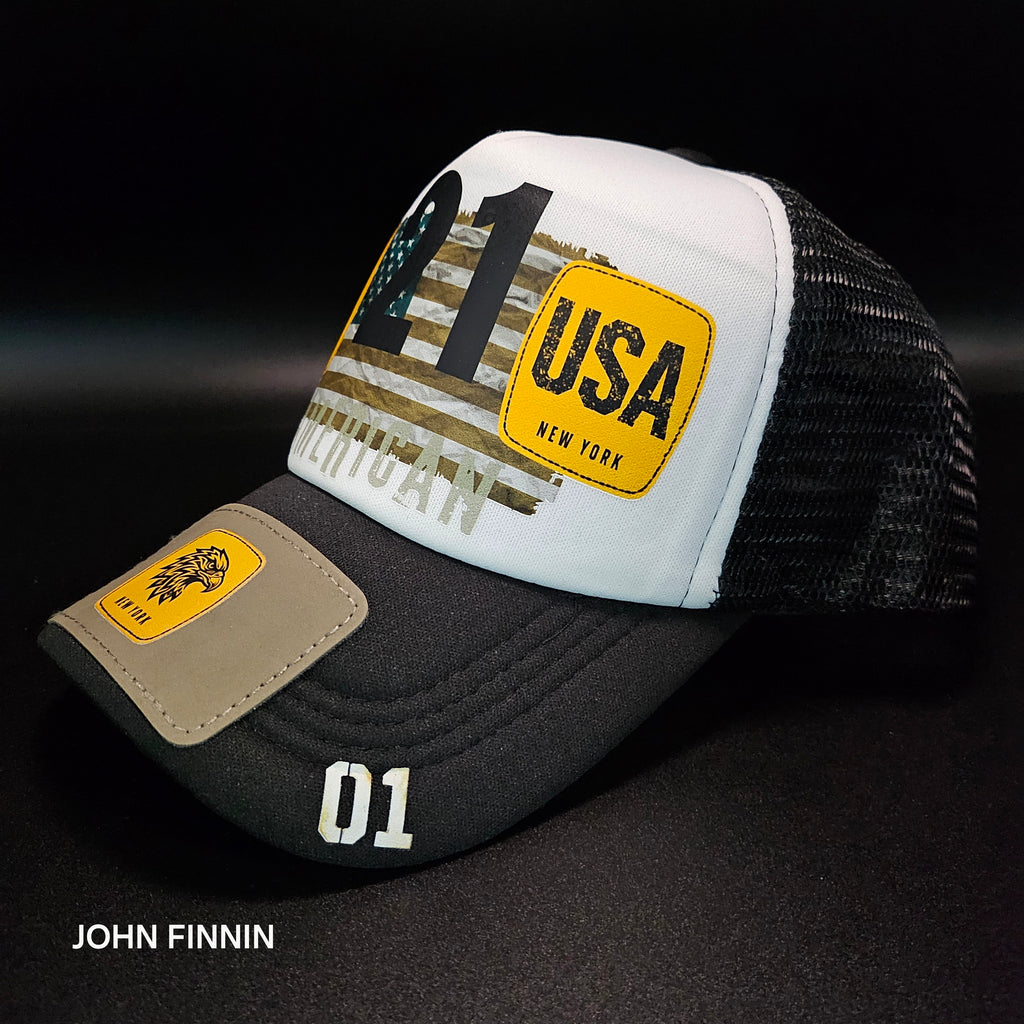 John finnin trucker hat reinforced Hard Brim