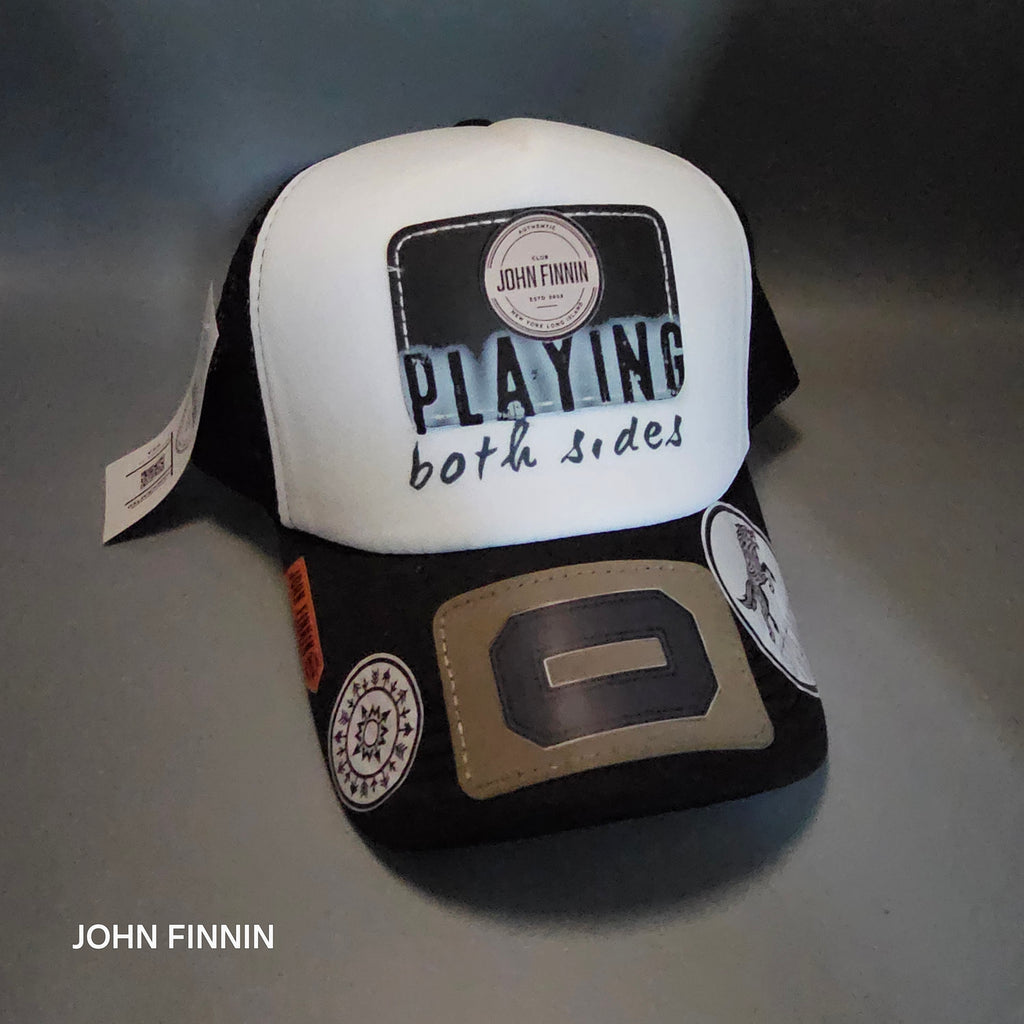 John finnin trucker hat reinforced Hard Brim