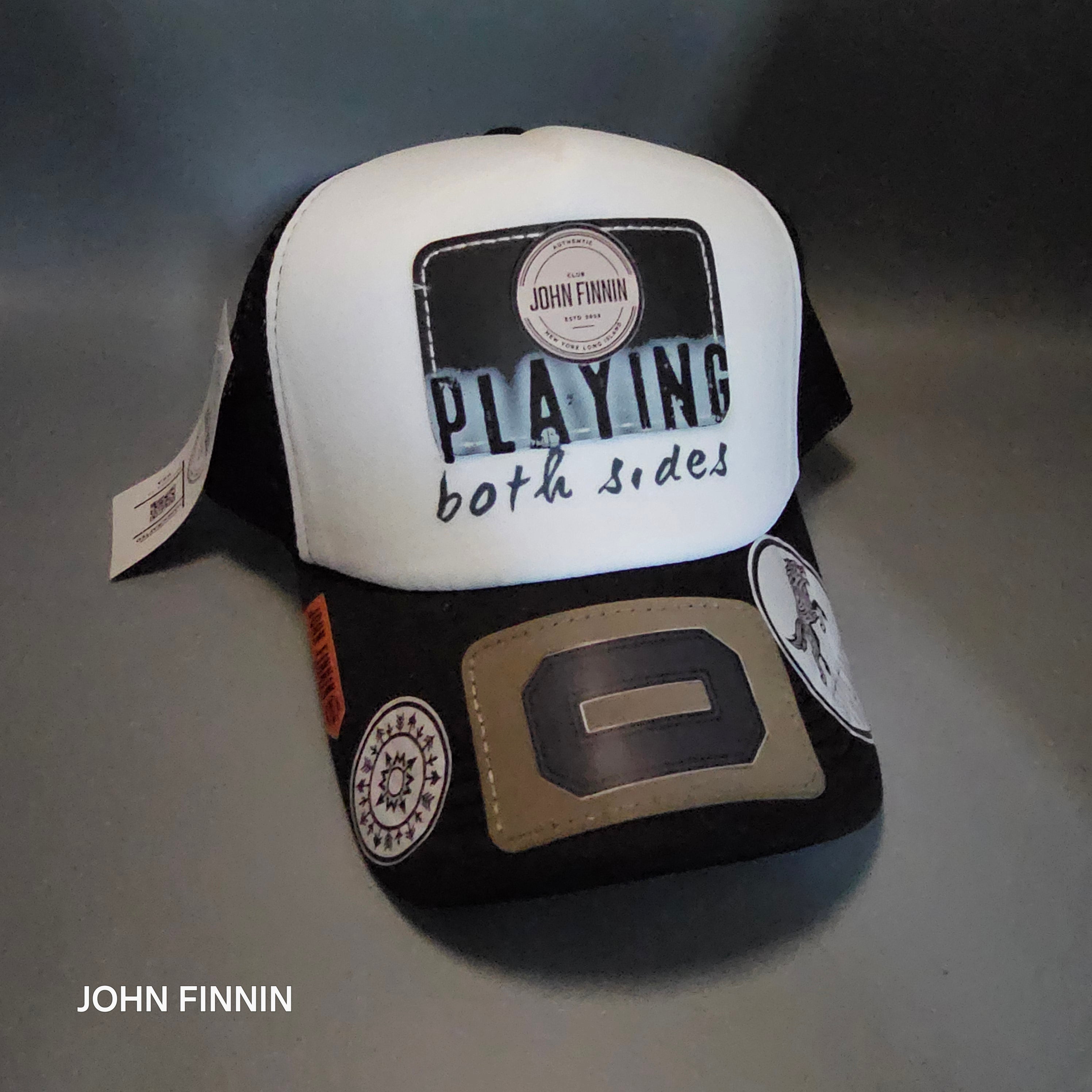 John finnin trucker hat reinforced Hard Brim
