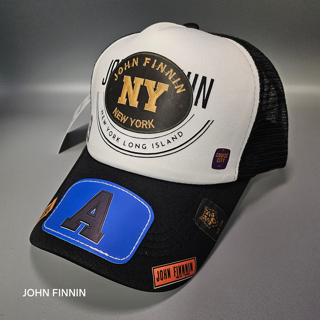 John finnin trucker hat reinforced Hard Brim