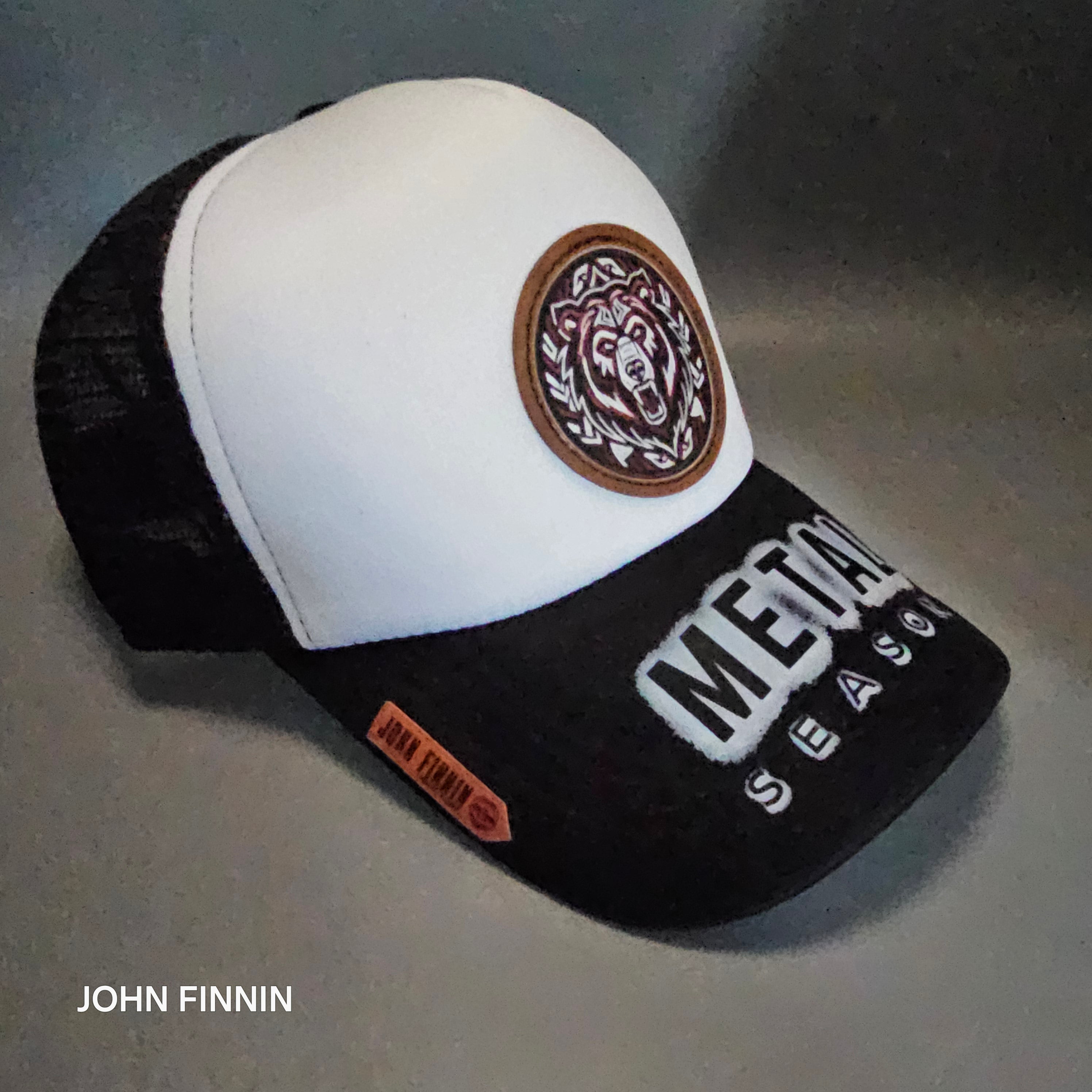 John finnin trucker hat reinforced Hard Brim