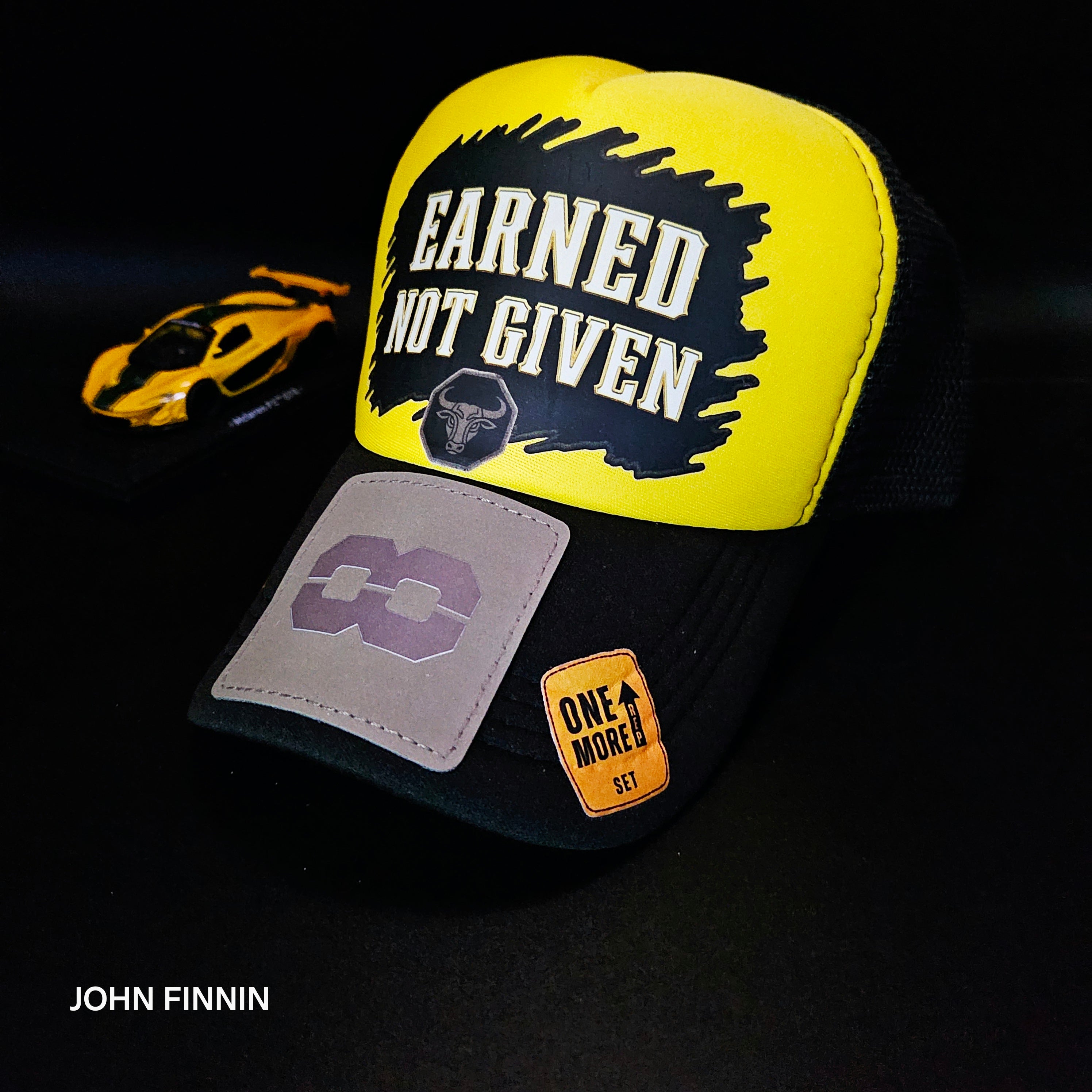Earned 8 ' John finnin trucker