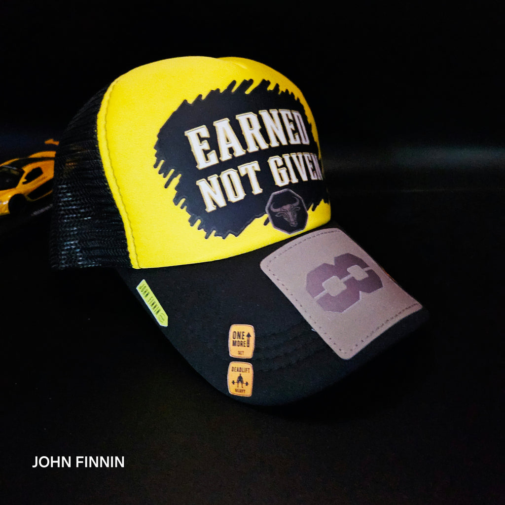 Earned 8 ' John finnin trucker