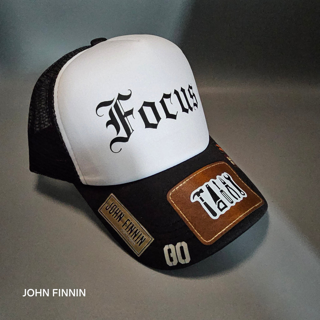 John finnin trucker hat reinforced Hard Brim