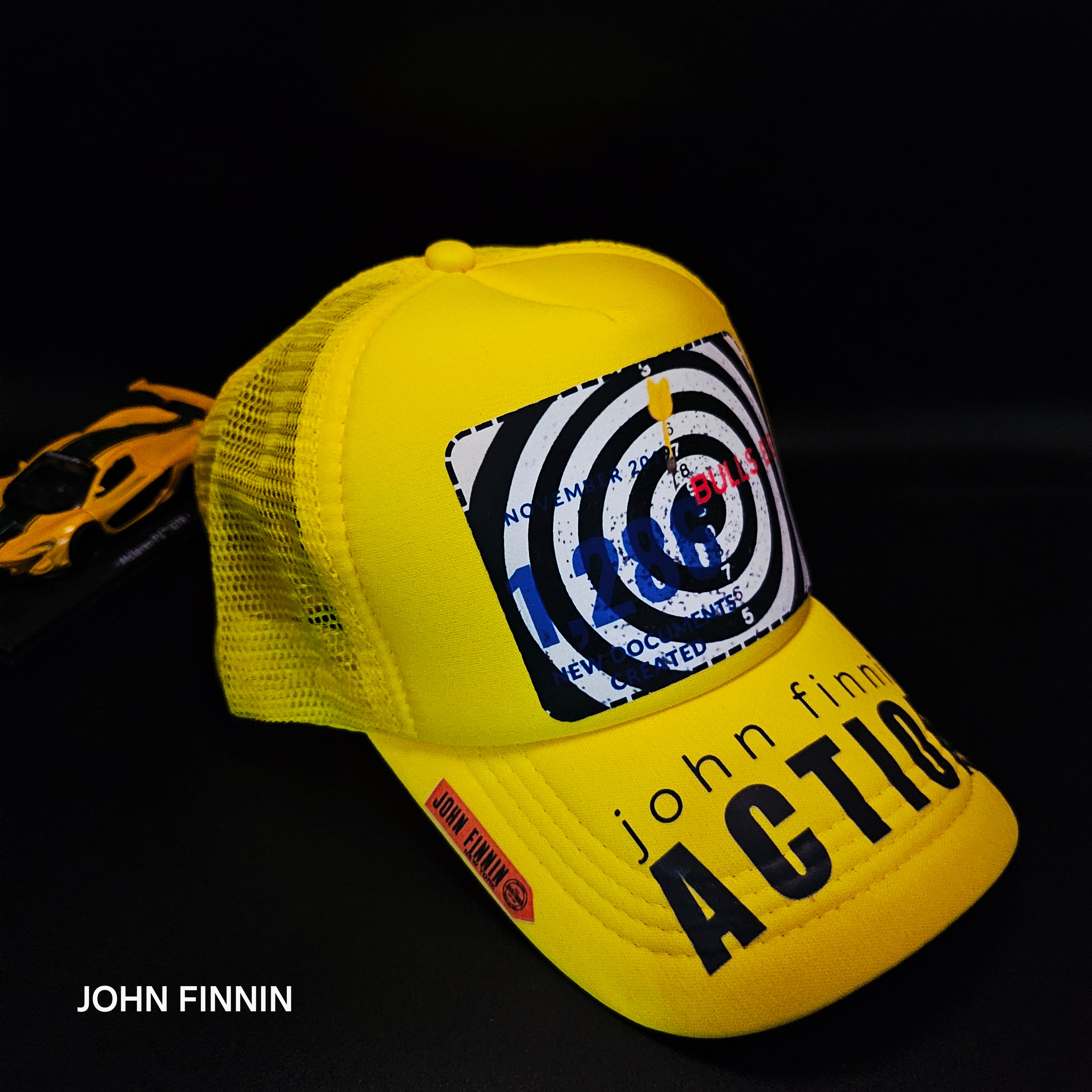 John finnin trucker hat reinforced Hard Brim